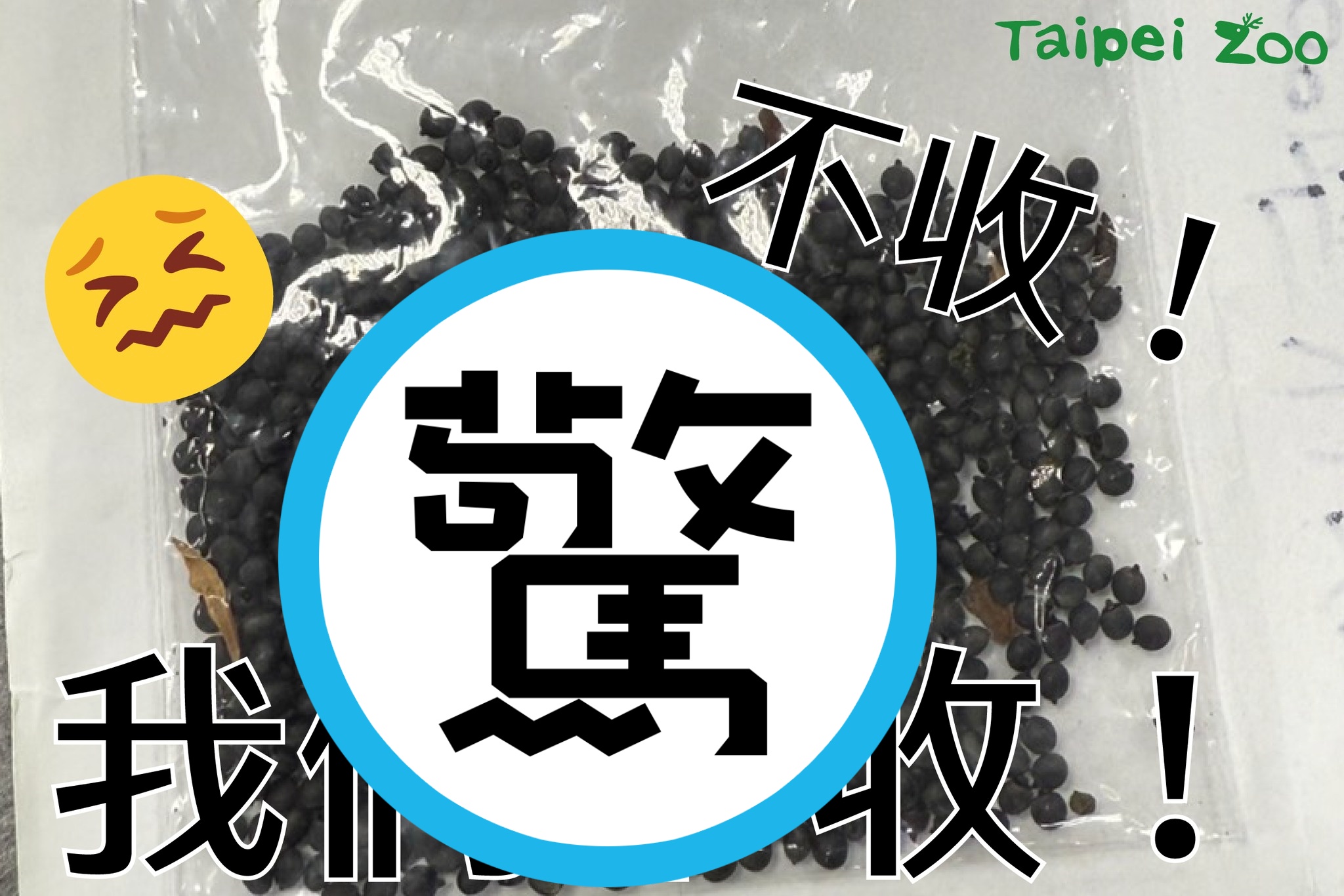 北市動物園昨日傍晚於臉書粉專發布一則貼文，表示收到一封「神祕信件」。（翻攝自北市動物園臉書）