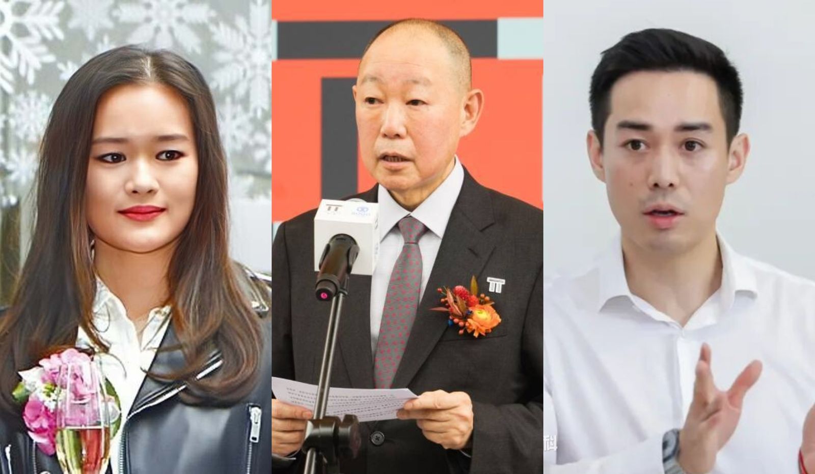 這照片含金量4800億！「大劉、細劉」罕見同框　高顏值學霸子女低調接班