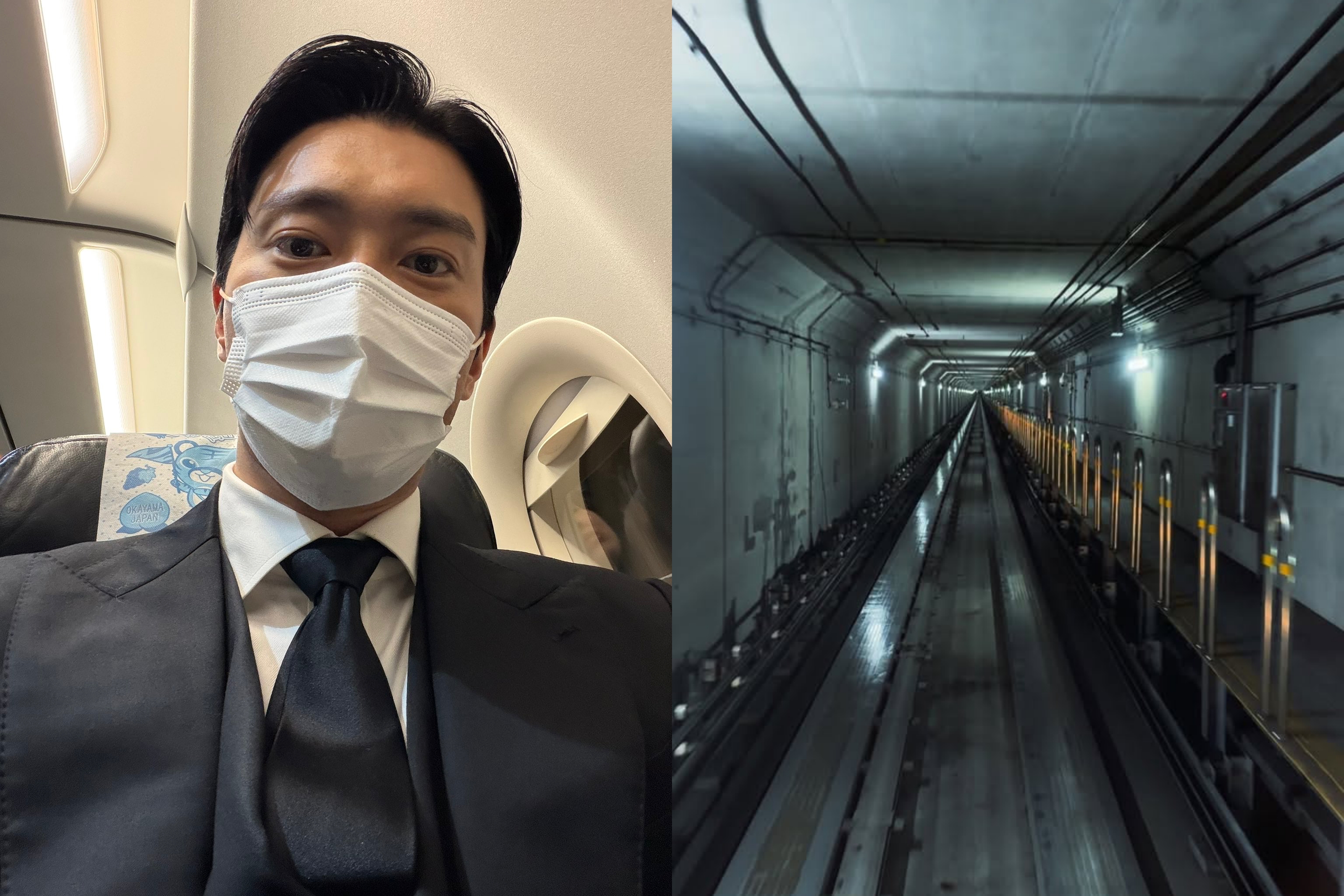 回到韓國的始源也打卡報平安「我在回家路上。」（翻攝始源 X、IG）