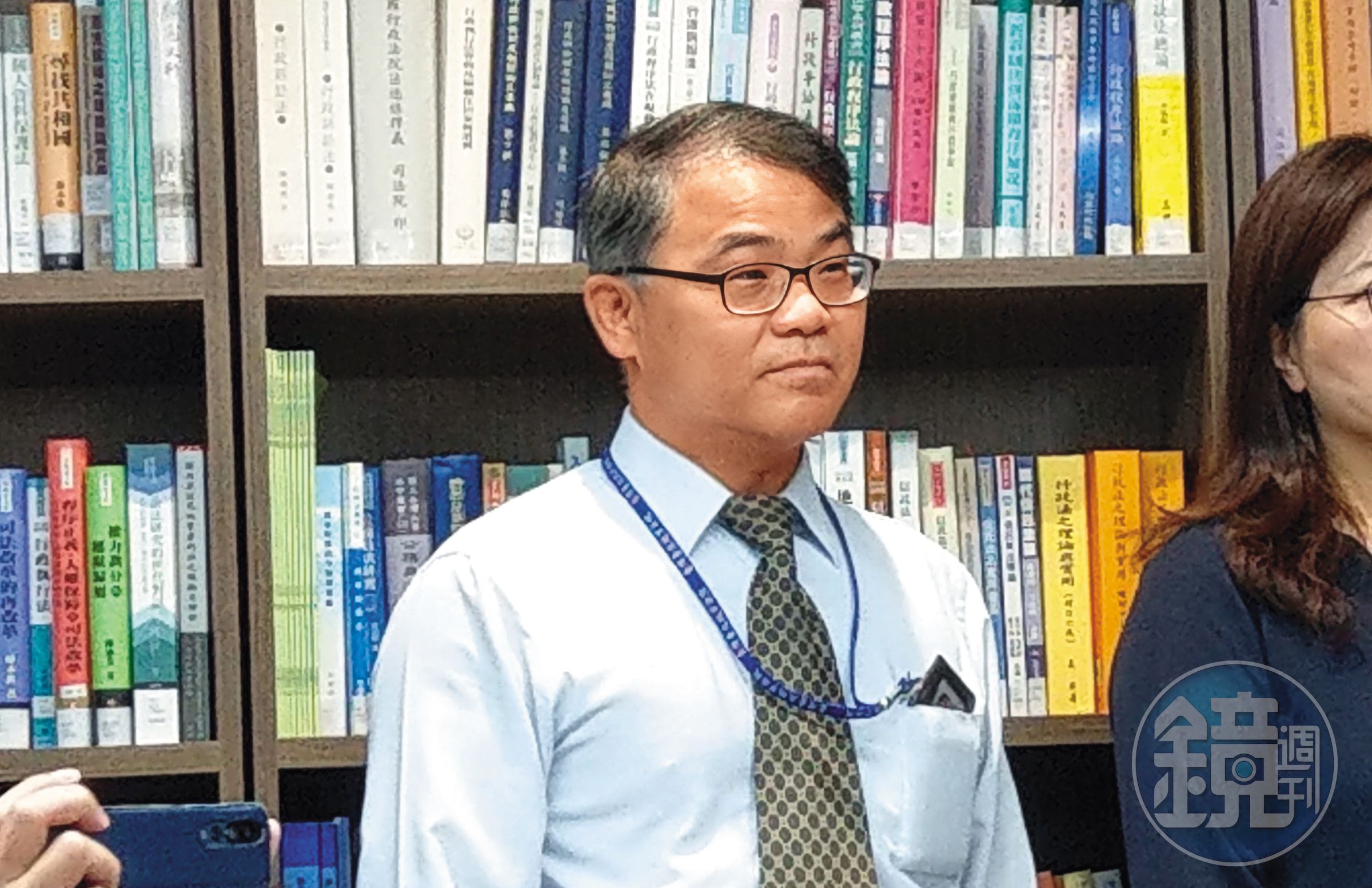 高院法官陳勇松(圖)曾是國安密帳案關鍵被告劉冠軍的委任律師,劉冠軍當年已偷渡出境,陳竟還替他申請提前退伍,製造人仍在台灣假象。