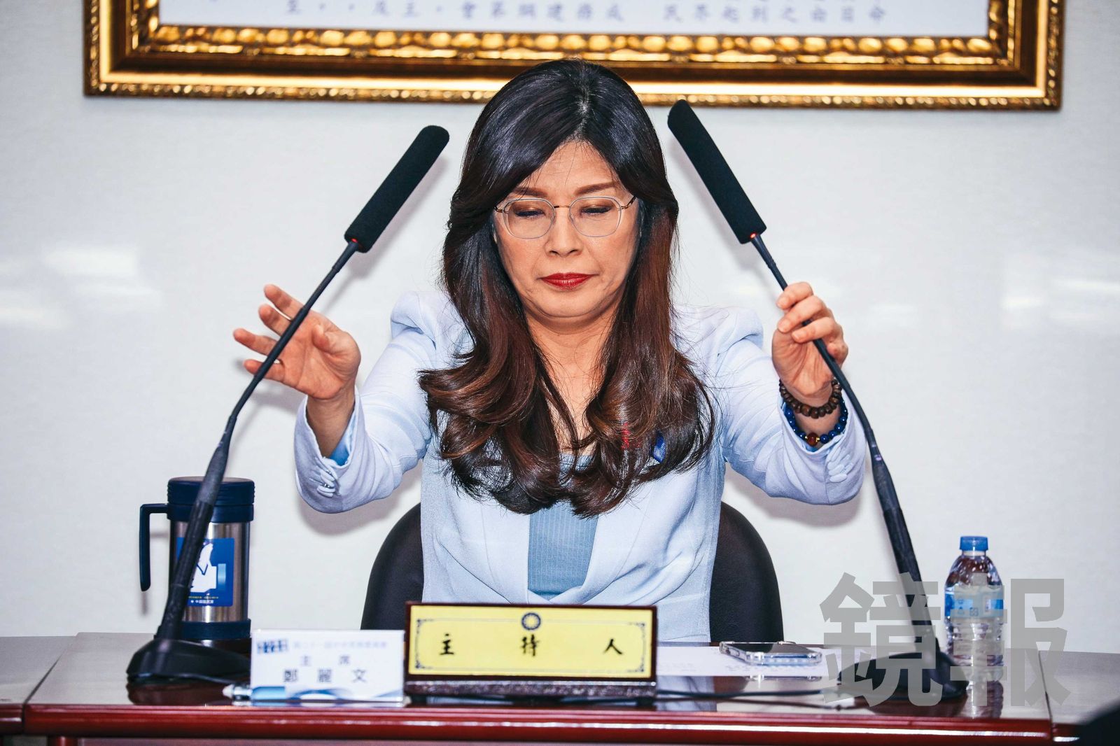 年底九合一選舉被視為國民黨主席鄭麗文的期中考，也牽動2028大選布局。（鏡報鄒保祥）