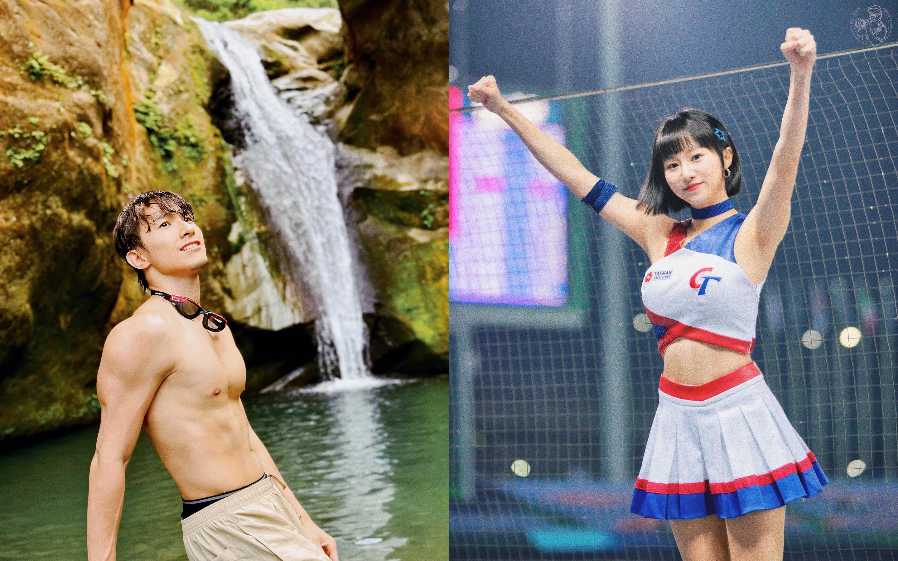 男大女小相差9歲的許斐棋、張瀚元的熱戀上了檯面。（翻攝臉書）