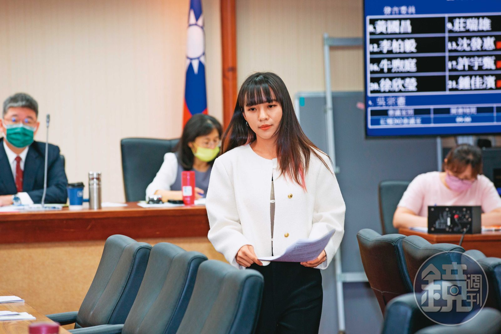 黃捷被藍營評估仇恨值極高,列入首波罷免對象。