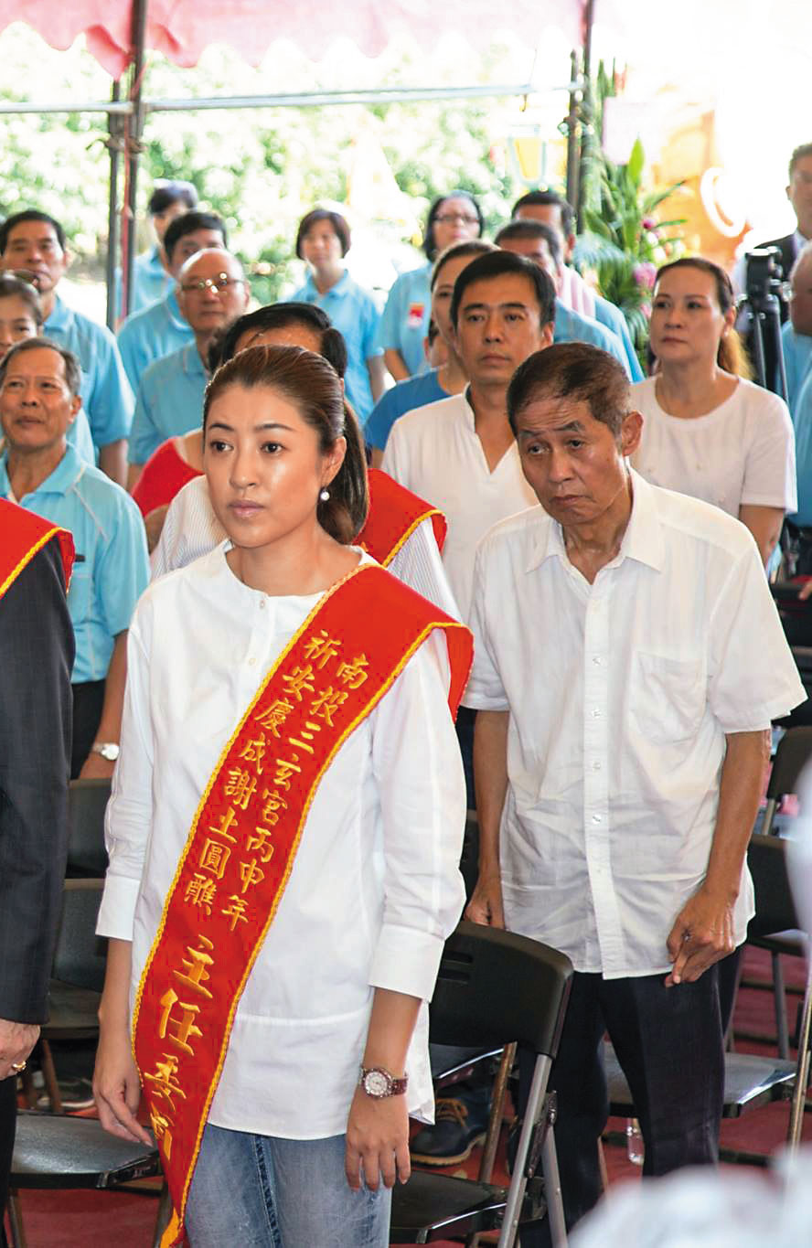 南投縣長許淑華的父親許天送曾任南投市代會主席，頗具影響力。（翻攝許淑華臉書）