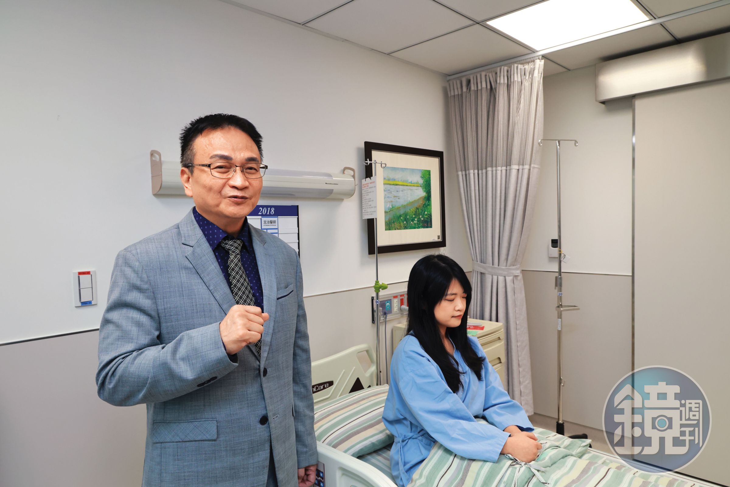 李友錚喊話明年第一季將量產兩百台愛寶,同時著手開發第二代AI代理機型。