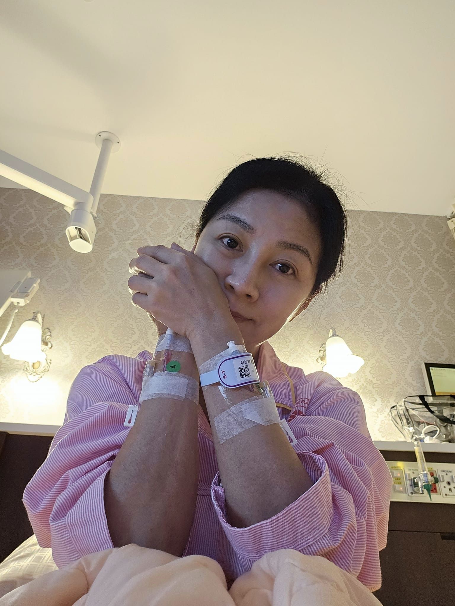 方文琳昨深夜分享自己罹癌的心路歷程。（翻攝自臉書）