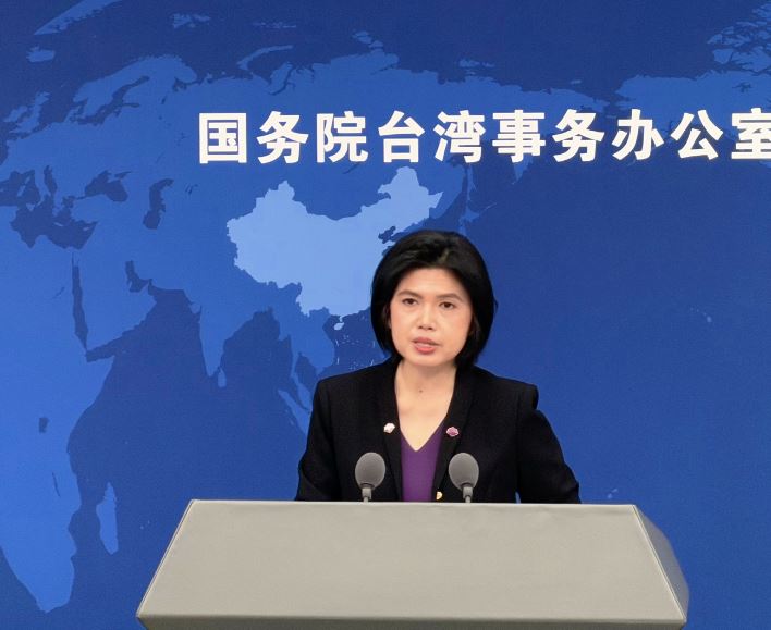 國台辦發言人朱鳳蓮回應台美關稅議題。（翻攝微博）
