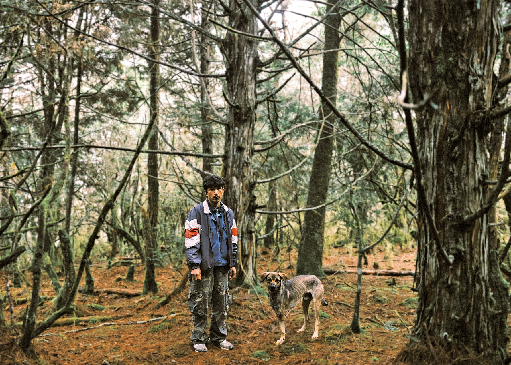 《白衣蒼狗》刻劃泰國移工在台灣偏鄉擔任非法看護的困境，泰國演員萬洛隆甘迦更獲金馬影帝提名。（牽猴子提供）