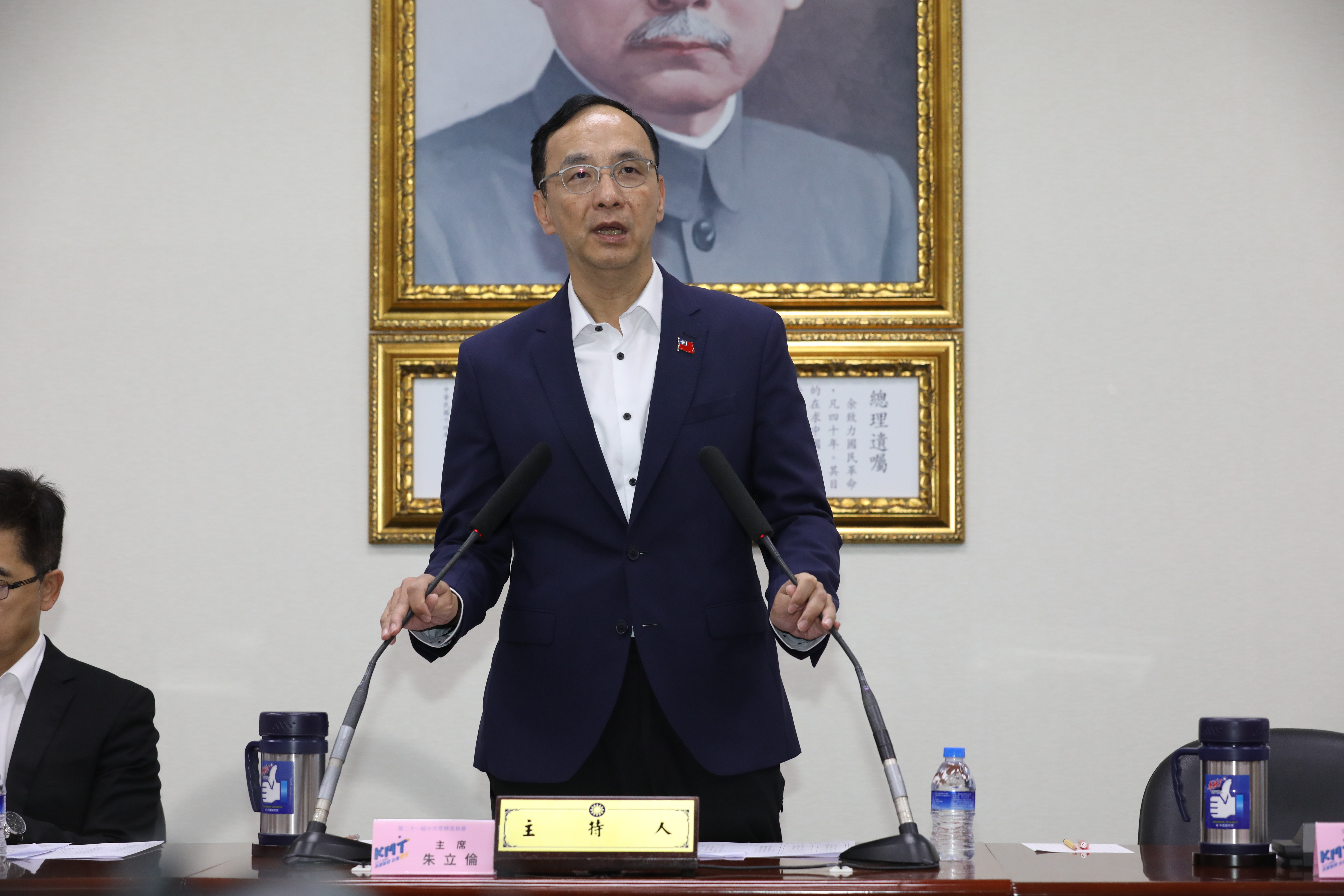 朱立倫今發文紀念六四事件。（本刊資料照）