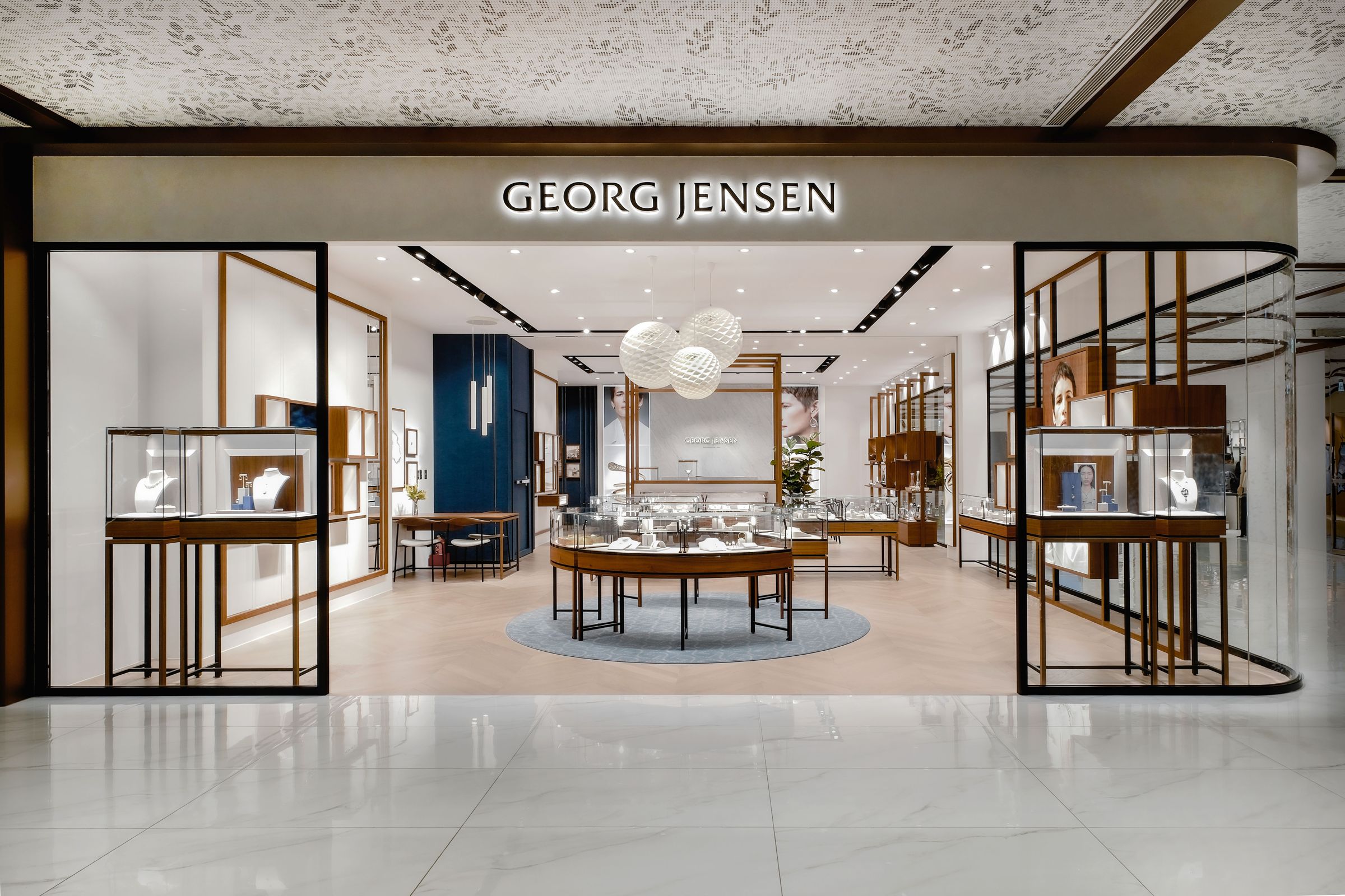 GEORG JENSEN遠東Garden City概念店。（喬治傑生提供）