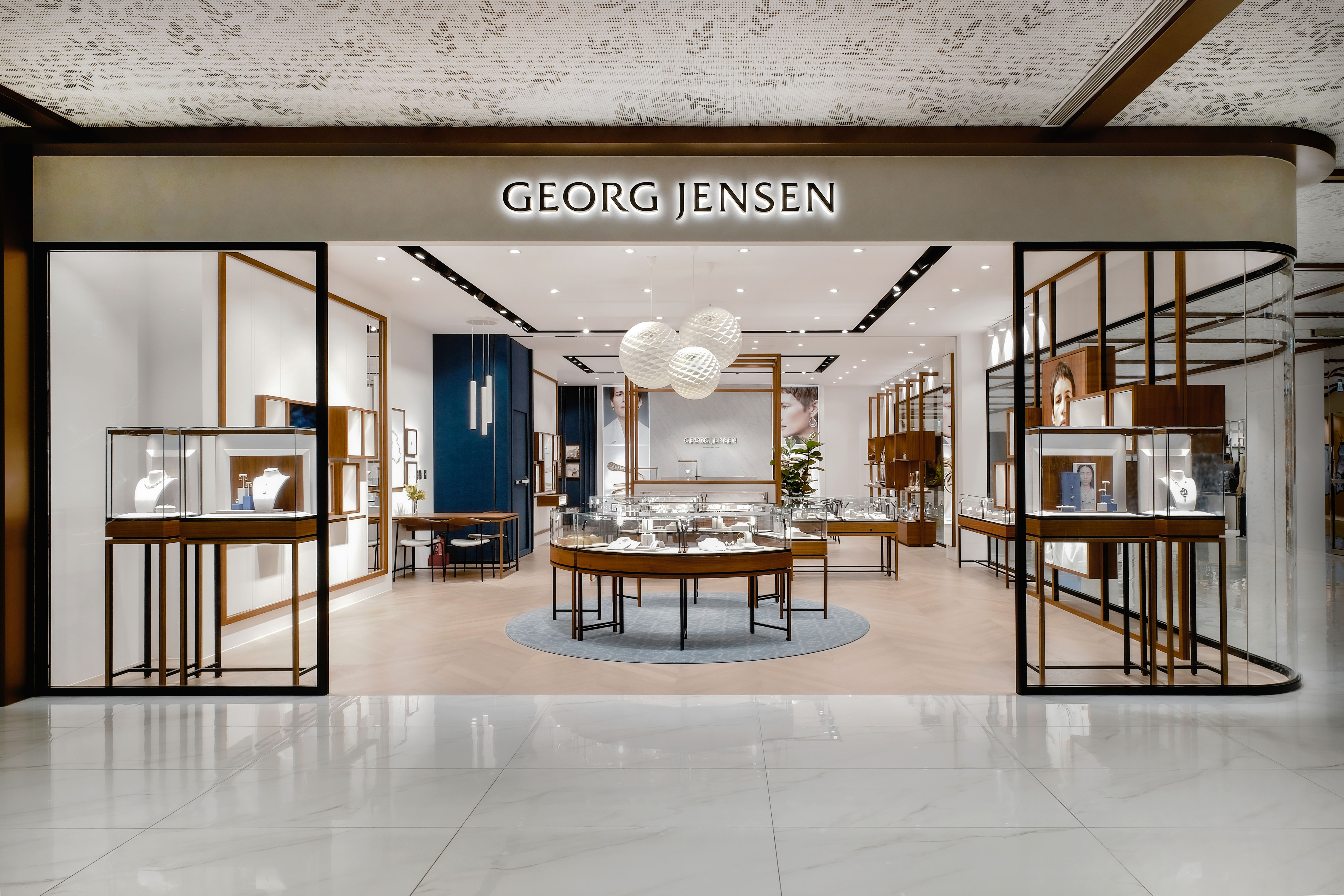 GEORG JENSEN遠東Garden City概念店。（喬治傑生提供）