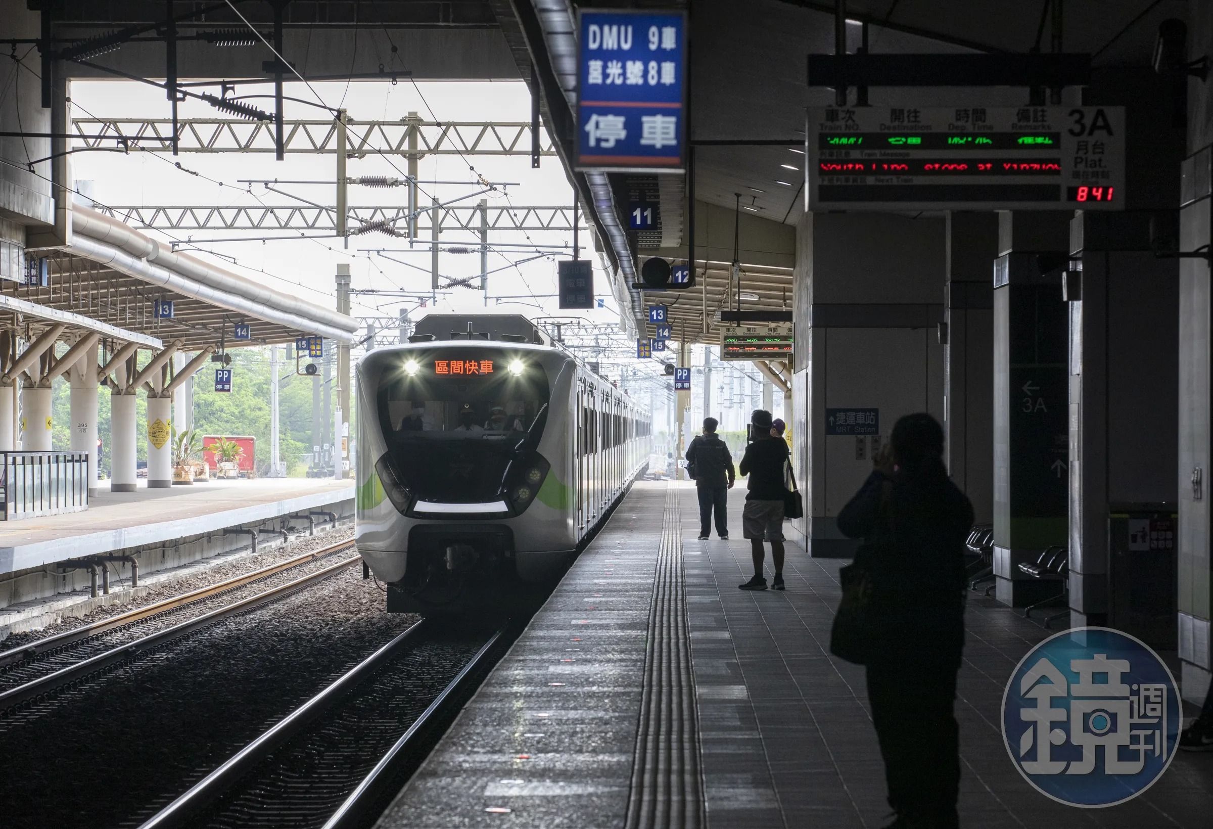 受山陀兒颱風影響，台鐵西部、東部幹線今對號列車全部停駛，南迴線全線停駛。（示意圖，本刊資料照）