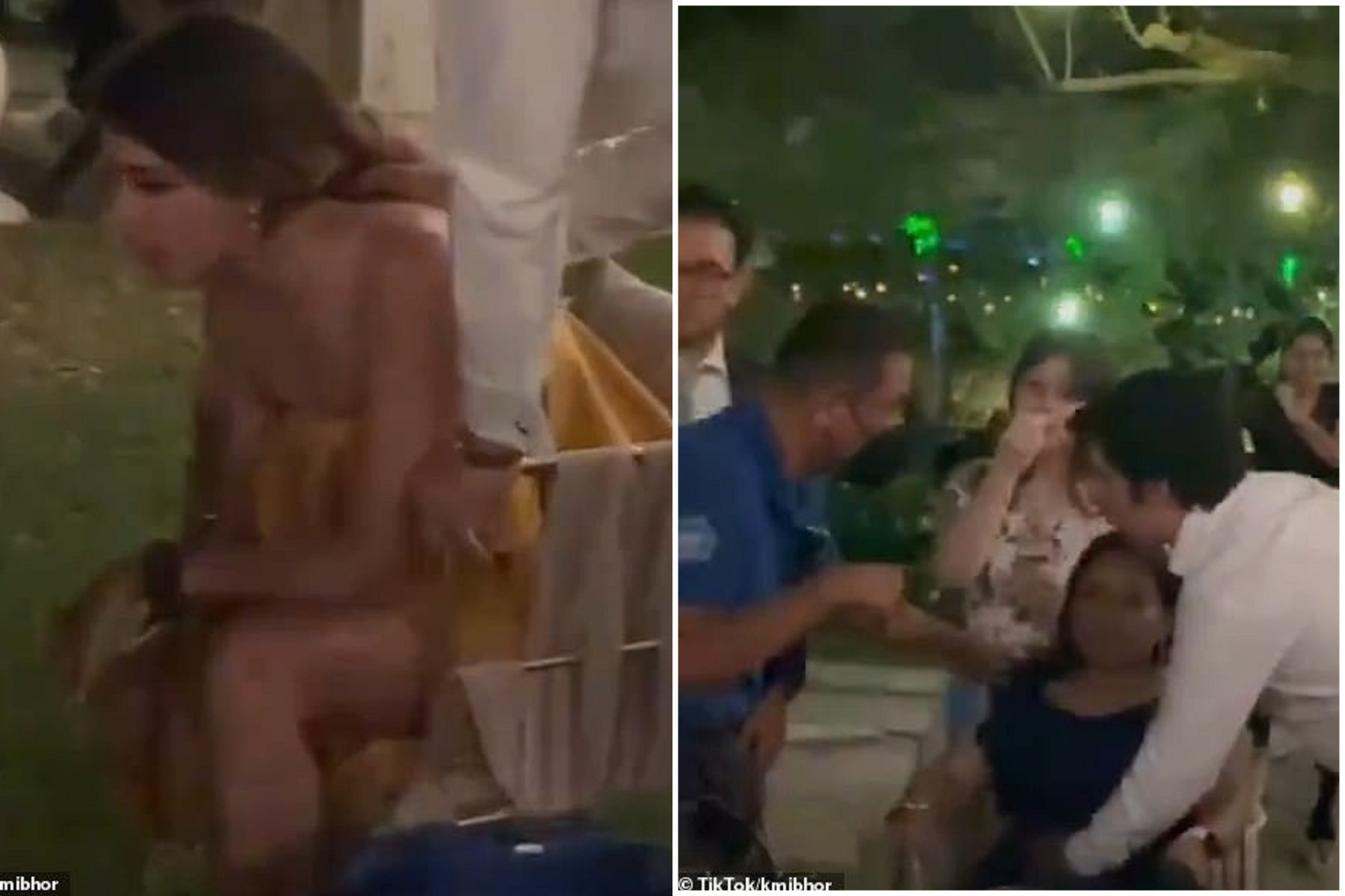 這場婚禮爆發100人食物中毒！吃完甜點全出事。（翻自《每日郵報》）