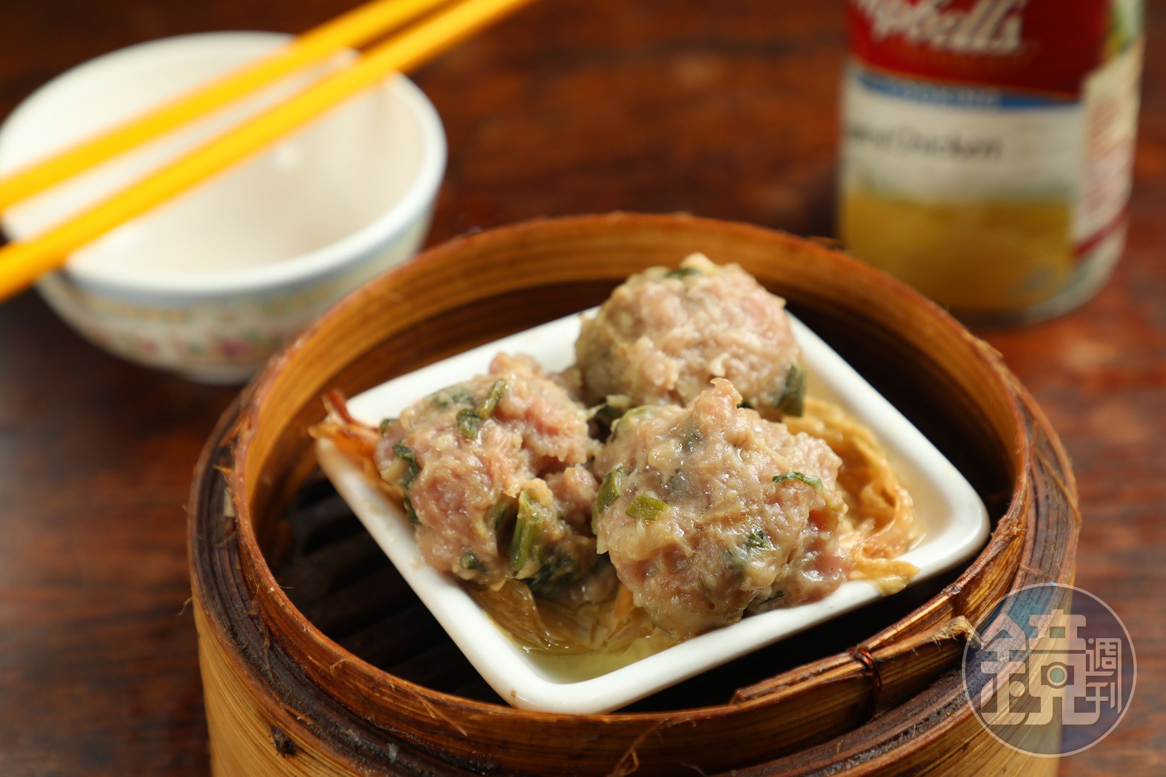 「鮮竹牛肉」口感Q彈多汁，十分討喜。（港幣24元／份，約NT$90）