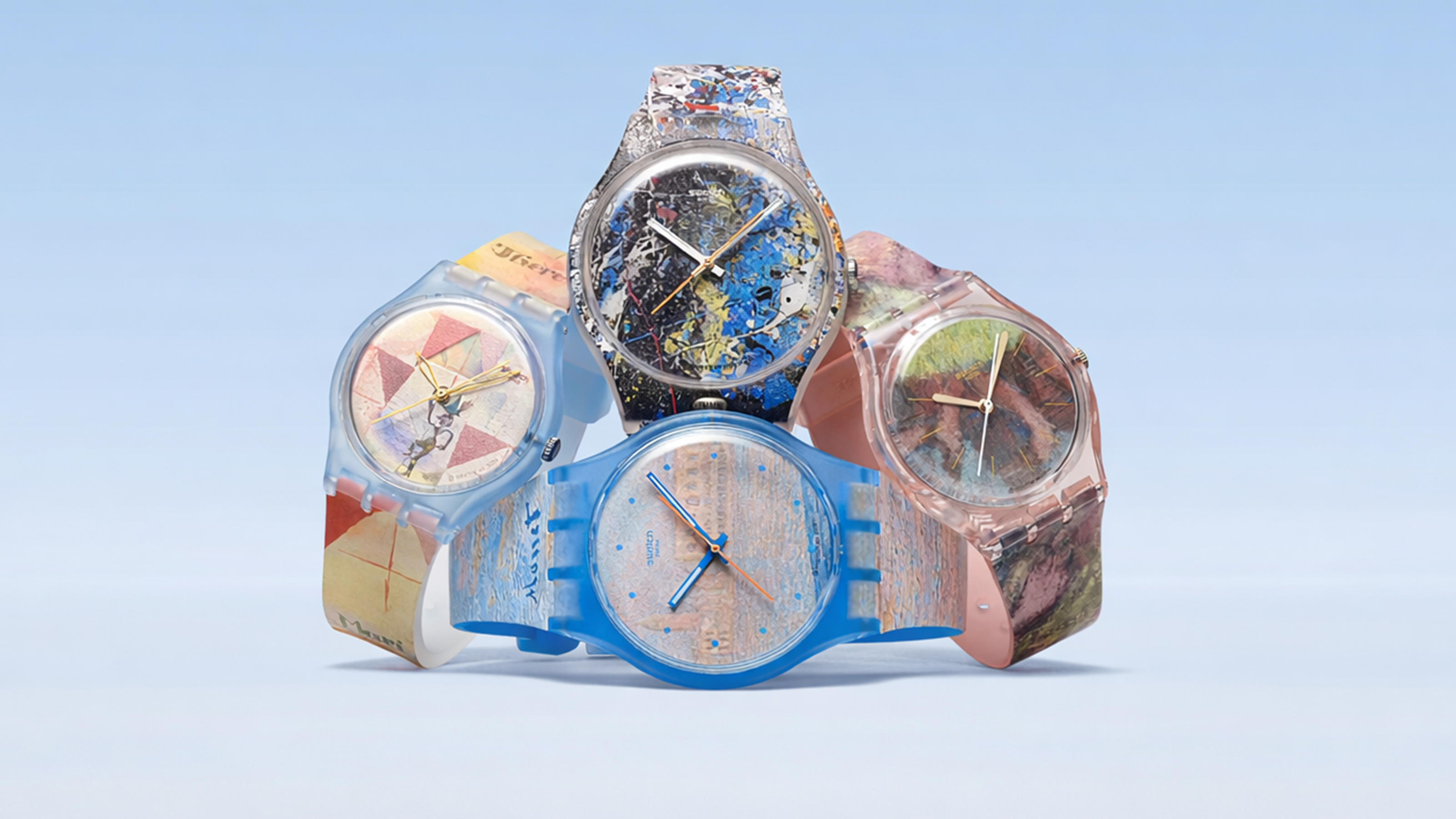 錶壇焦點／重新定義奢華的概念！SWATCH創意有聲、藝術無價的古根漢聯名系列