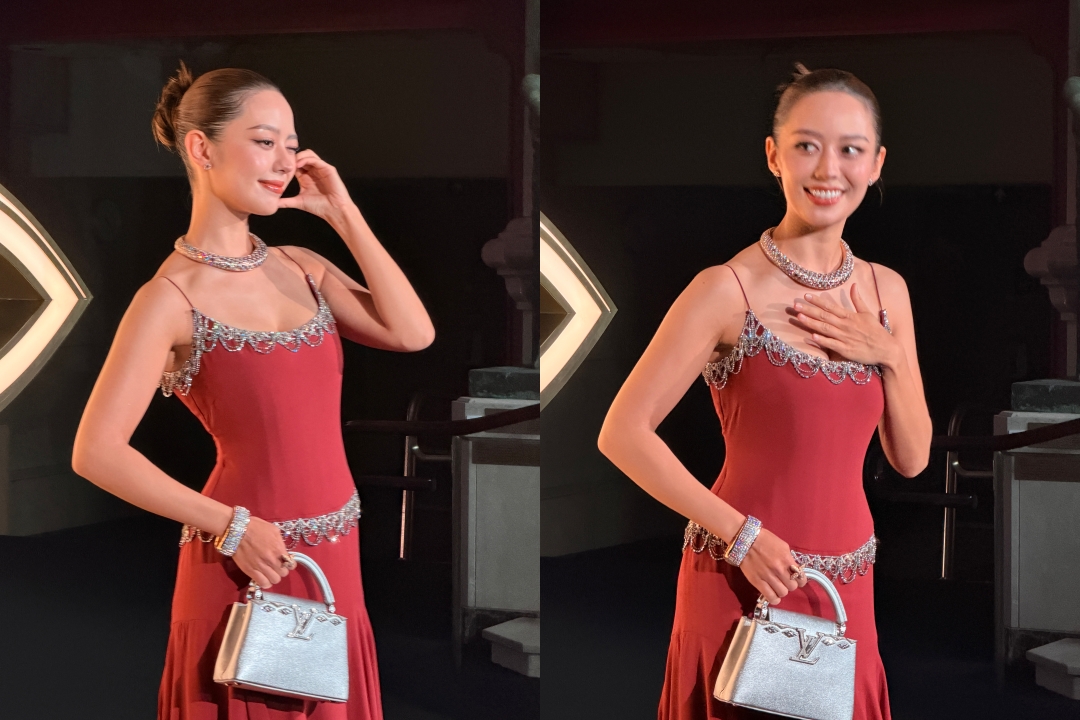 郎朗的德裔鋼琴家兼歌手妻子Gina Alice好美好可愛啊！（陳慧明攝）        