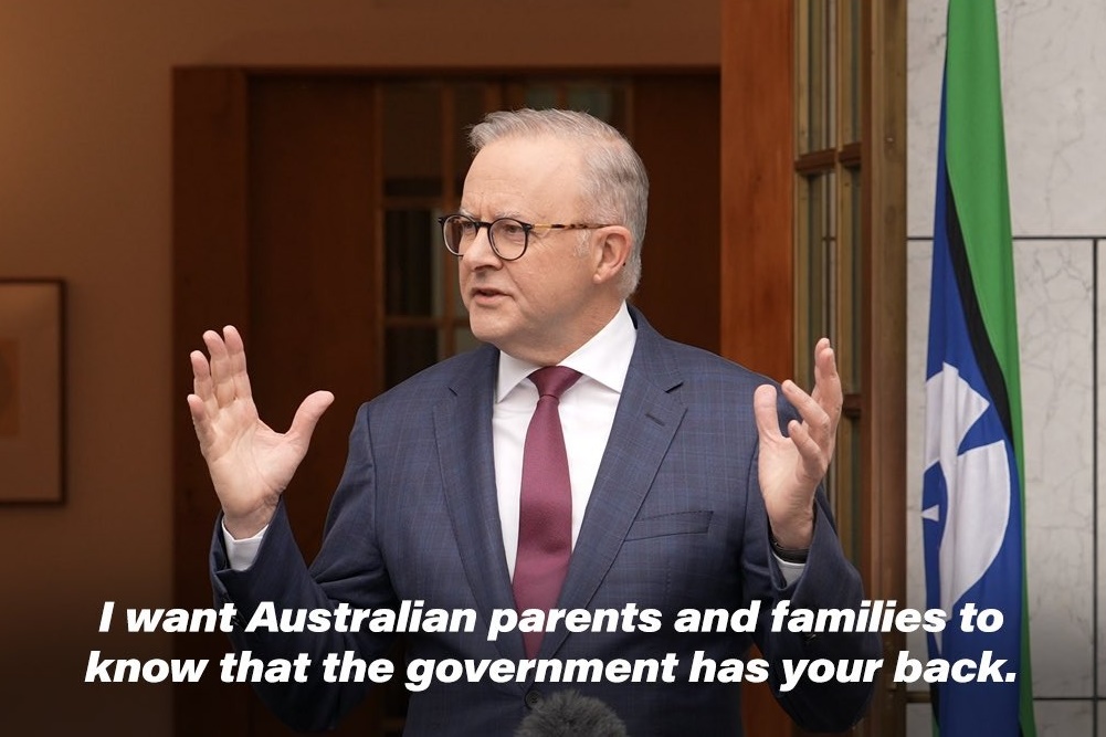 澳洲政府將立法禁止16歲以下孩童使用社群媒體，若順利通過，新法最快明年就會上路。（翻攝自X@AlboMP）