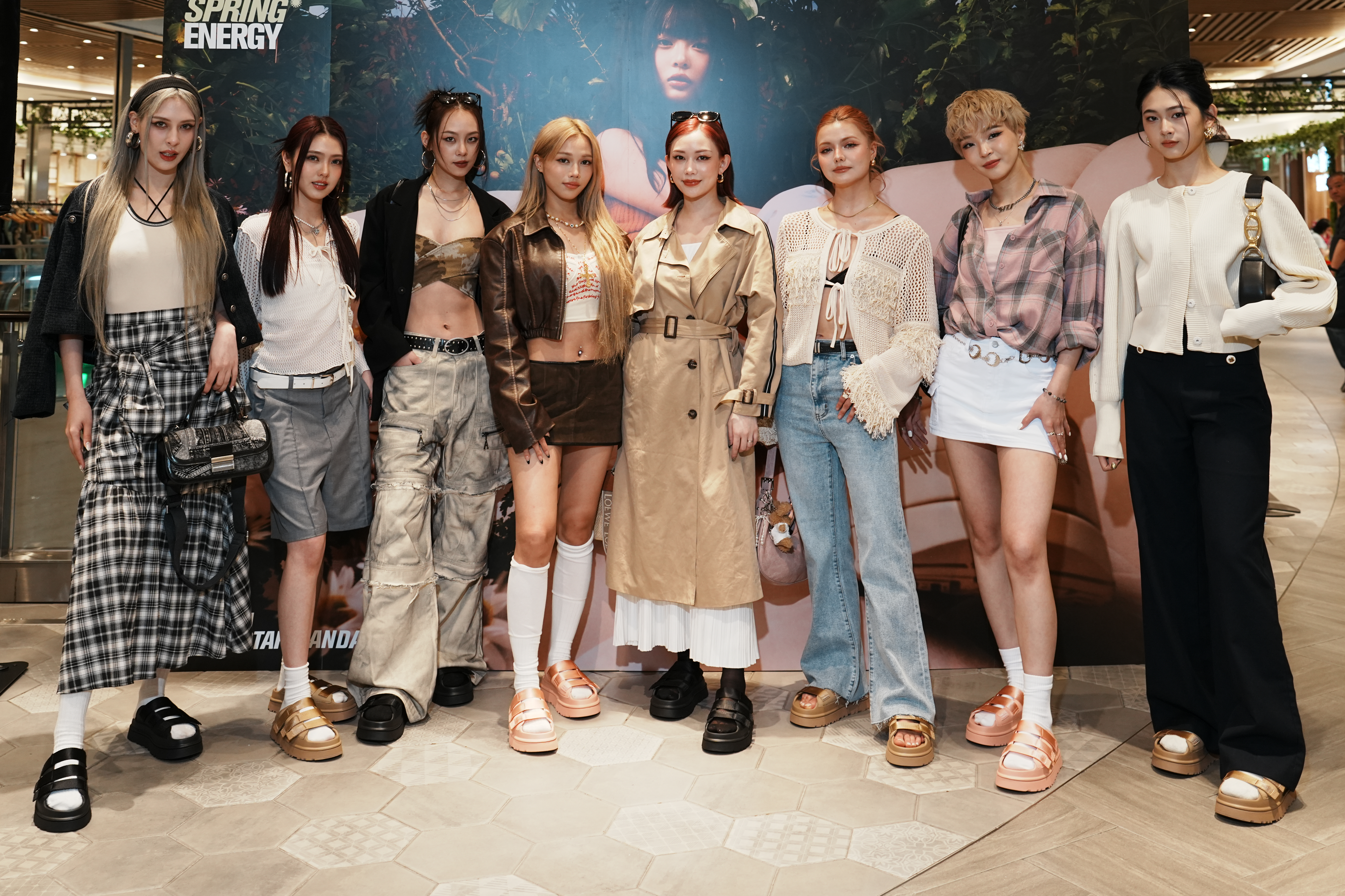 HUR+出席UGG新品發表，展現春夏風情。（UGG提供）