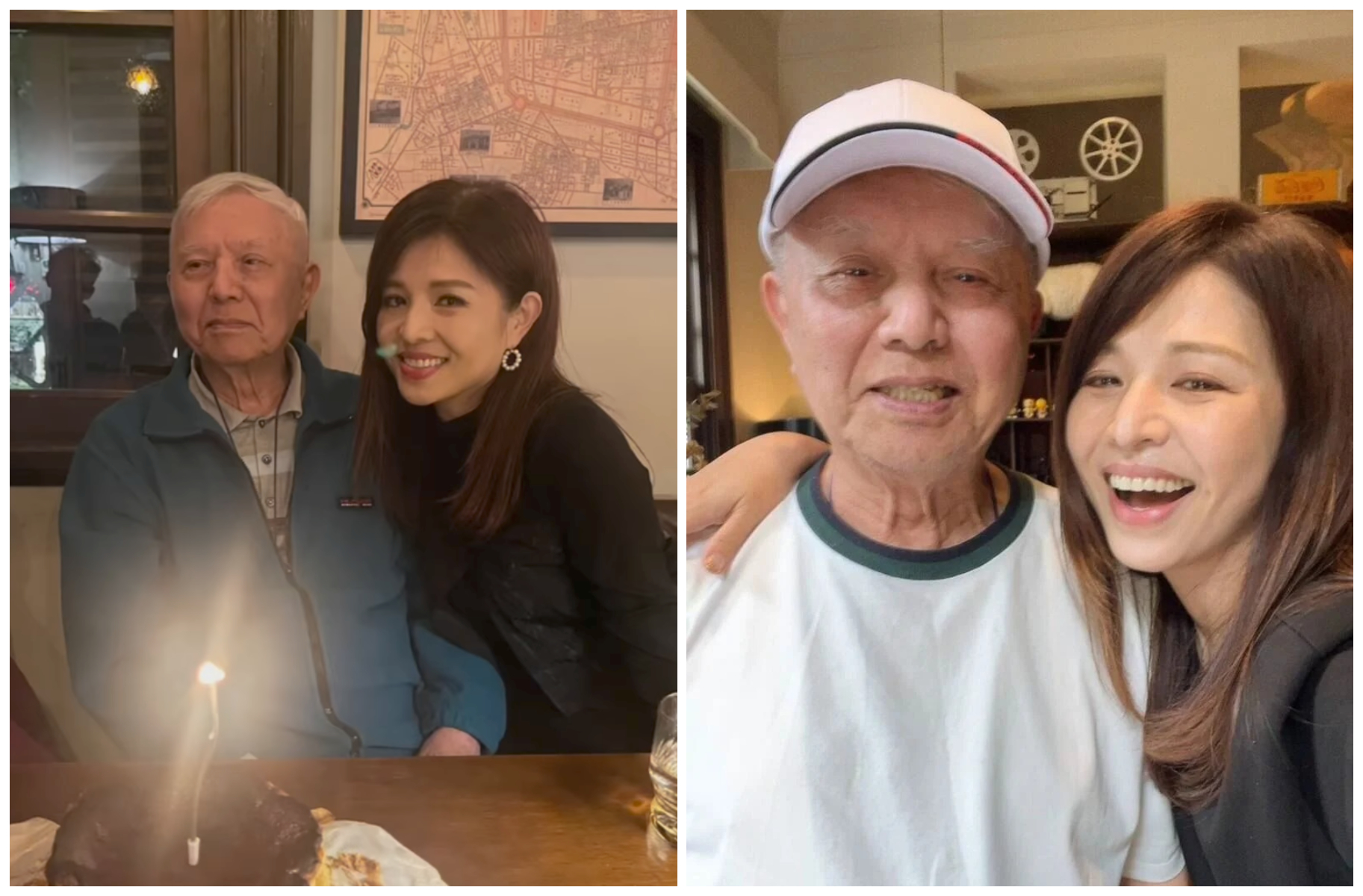 林葉亭的父親今年1月離世，發社會對失智症患者走失風險的關注。（翻攝林葉亭IG）