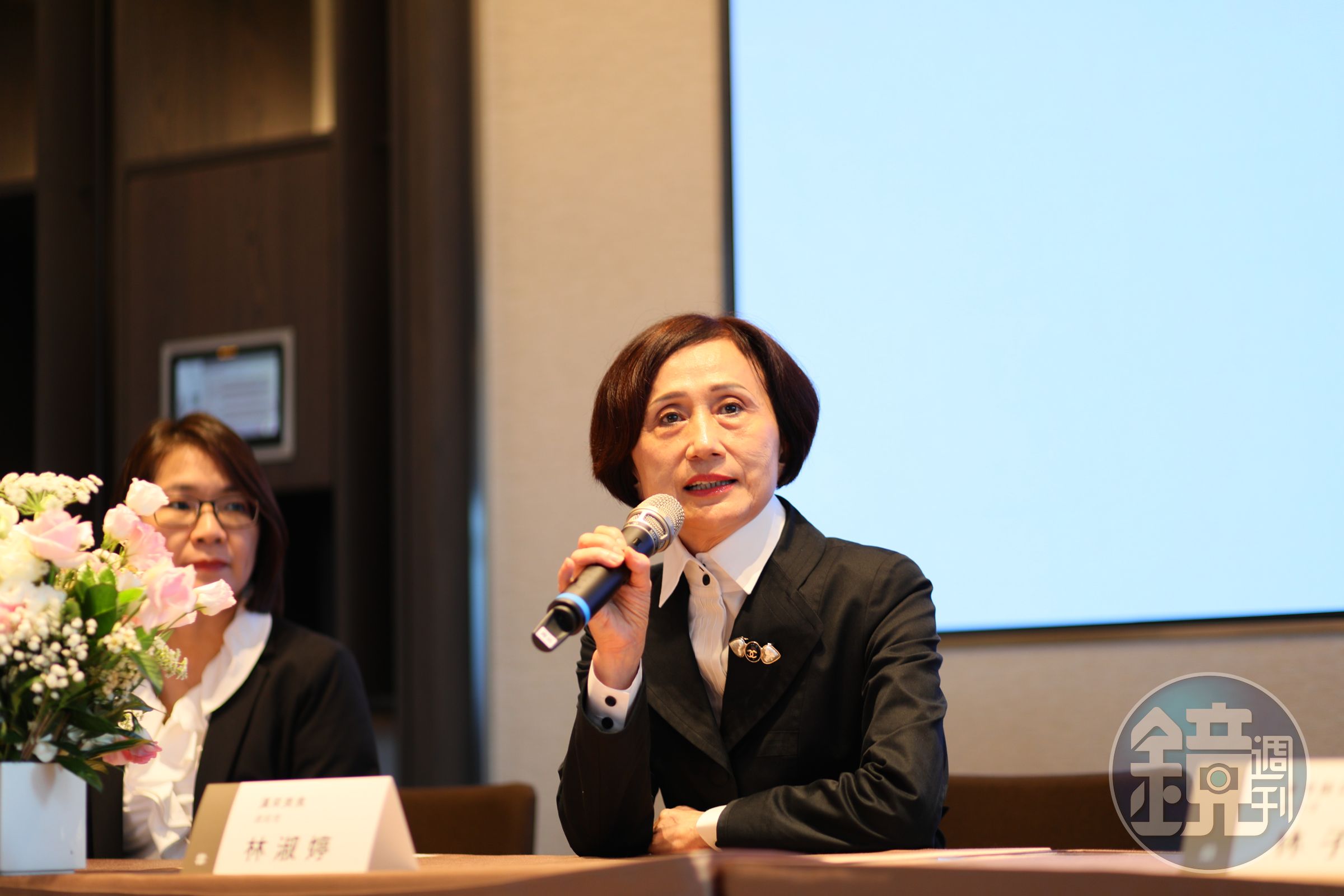漢來美食總經理林淑婷自豪表示，台北漢來打造可容納1,200人的超大無粱柱宴會空間。