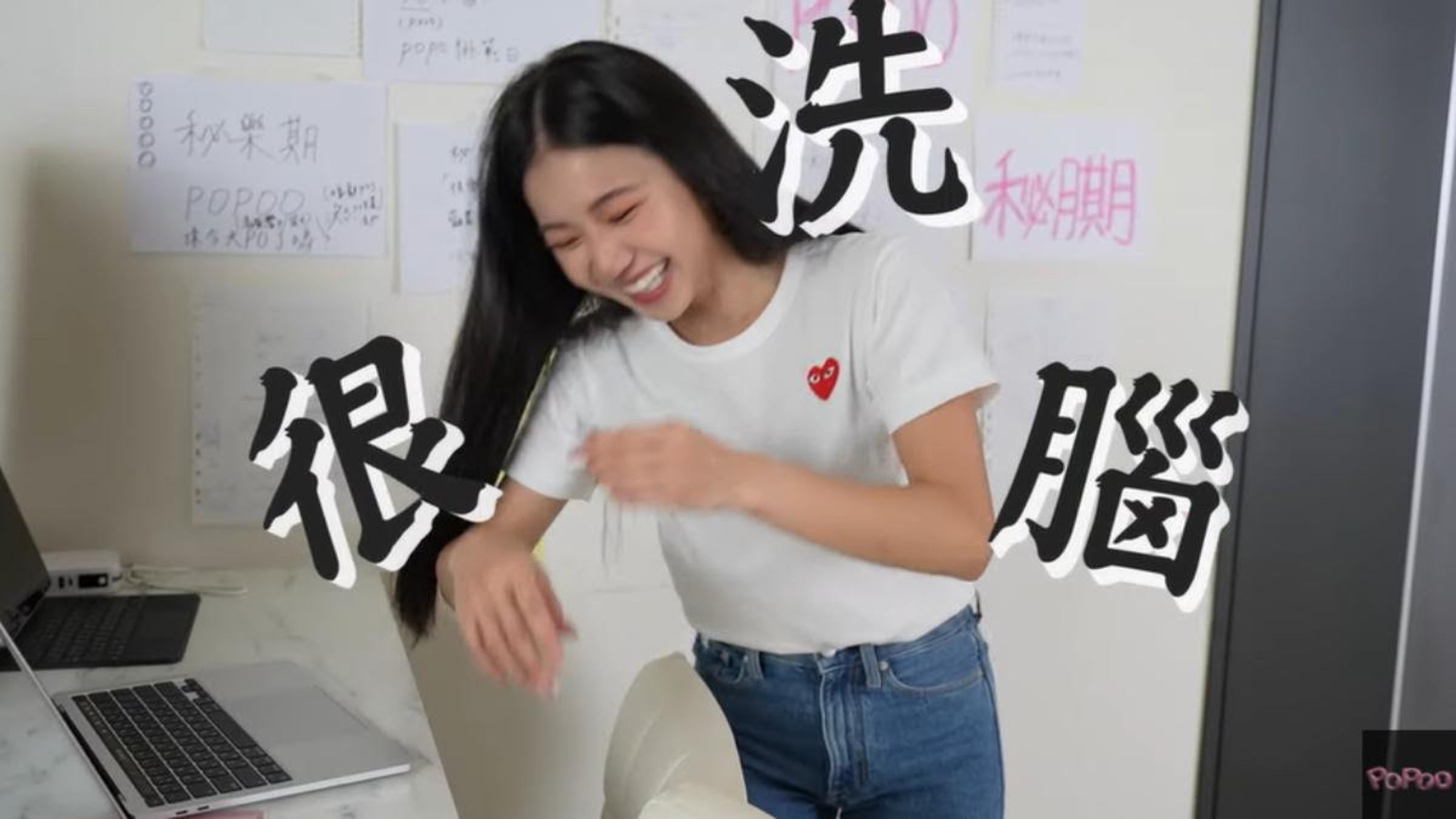 家寧發新影片解釋近日爭議。（翻攝自家寧YT）