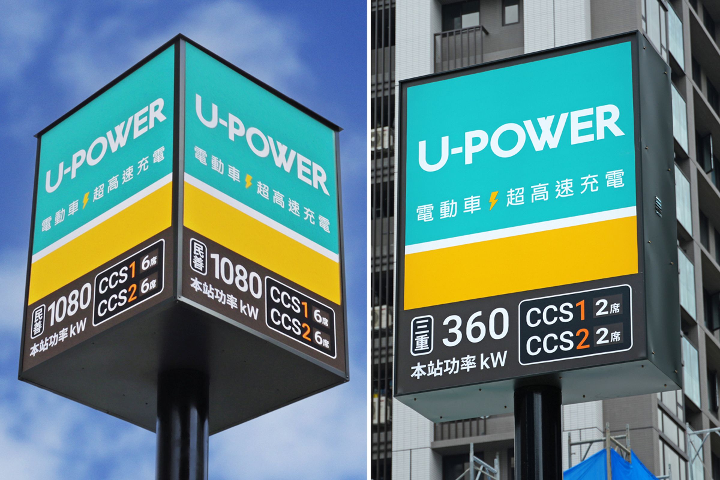 U-POWER重金繼續擴充超高速充電網路,第2季雙北新添5站