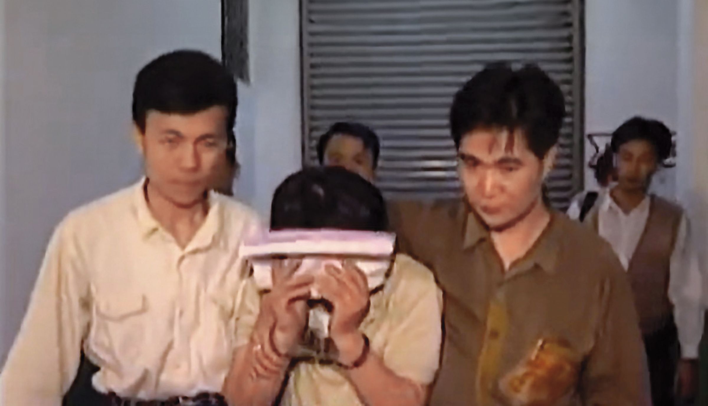 邱俊雄被捕後不斷說謊，企圖混淆警方辦案。（翻攝東森新聞）