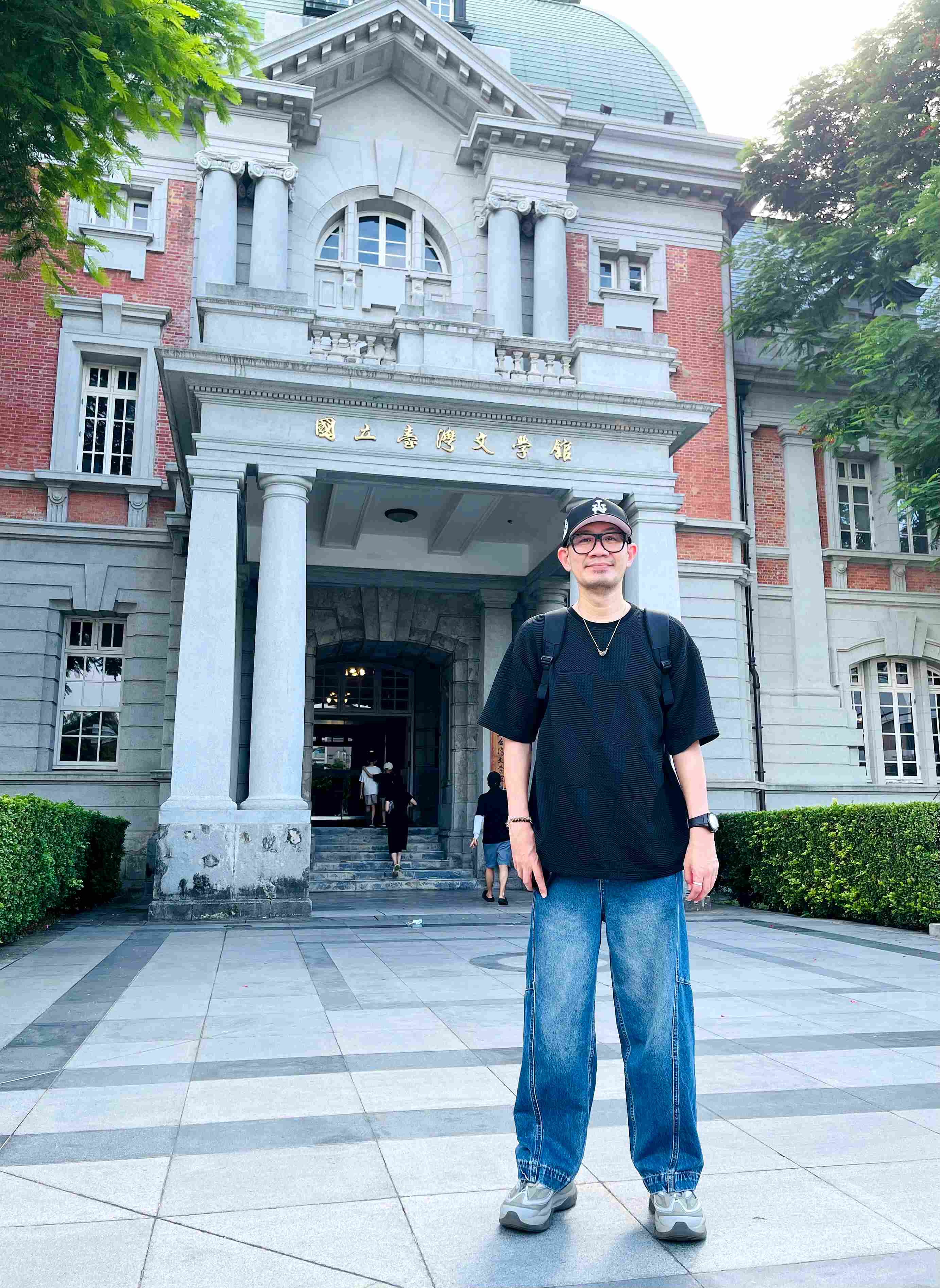 張吉安連3部作品入選民族電影節，這次是首度來台參與活動。（海鵬提供）