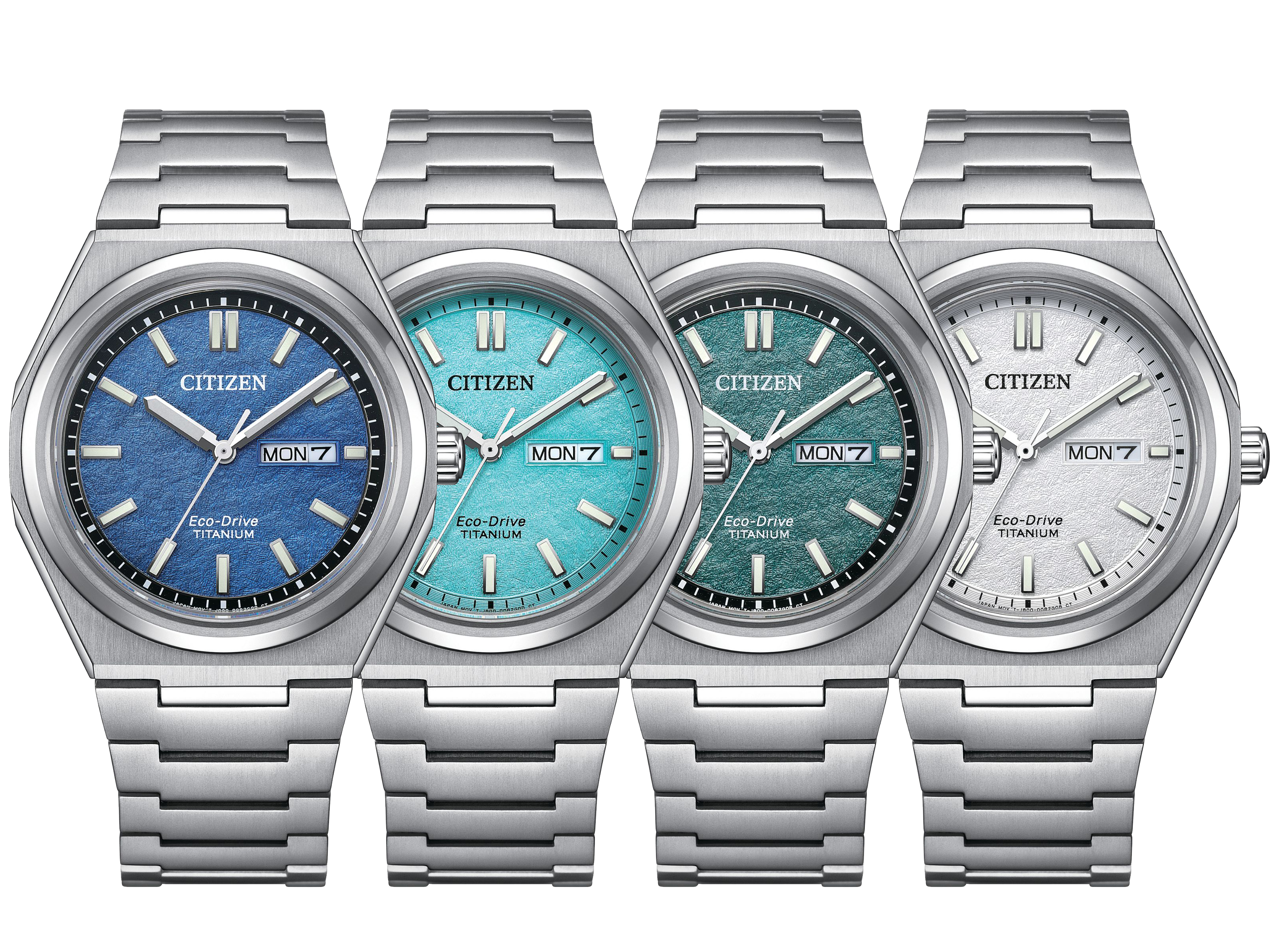 Zenshin Day-Date,39.5mm鈦金屬錶殼,定價NT$17,800。