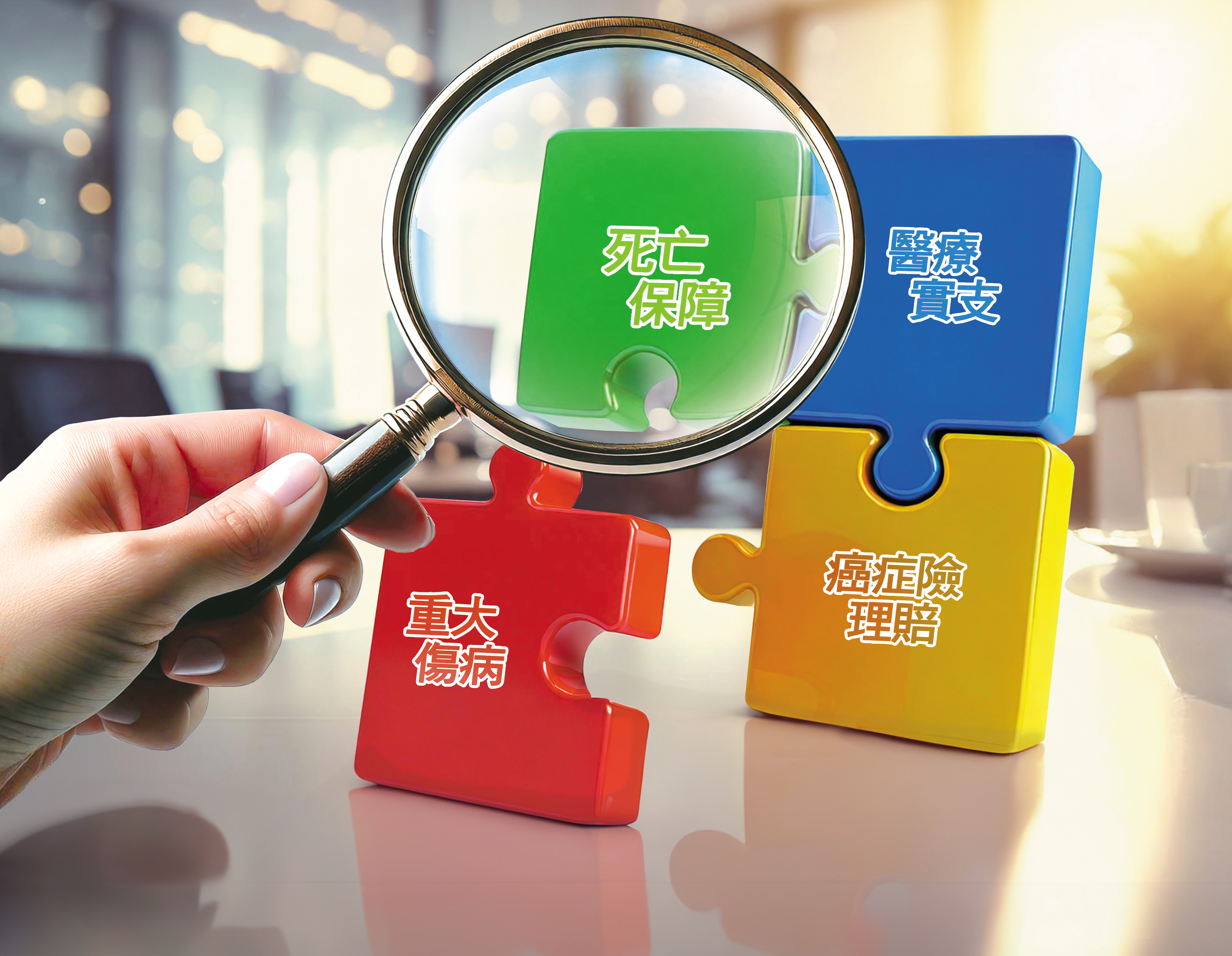 2024年醫療險出現重大變化，值此歲末年終之際，建議好好檢視家中保單。（AI繪圖Adobe Firefly生成，本刊美術組後製）