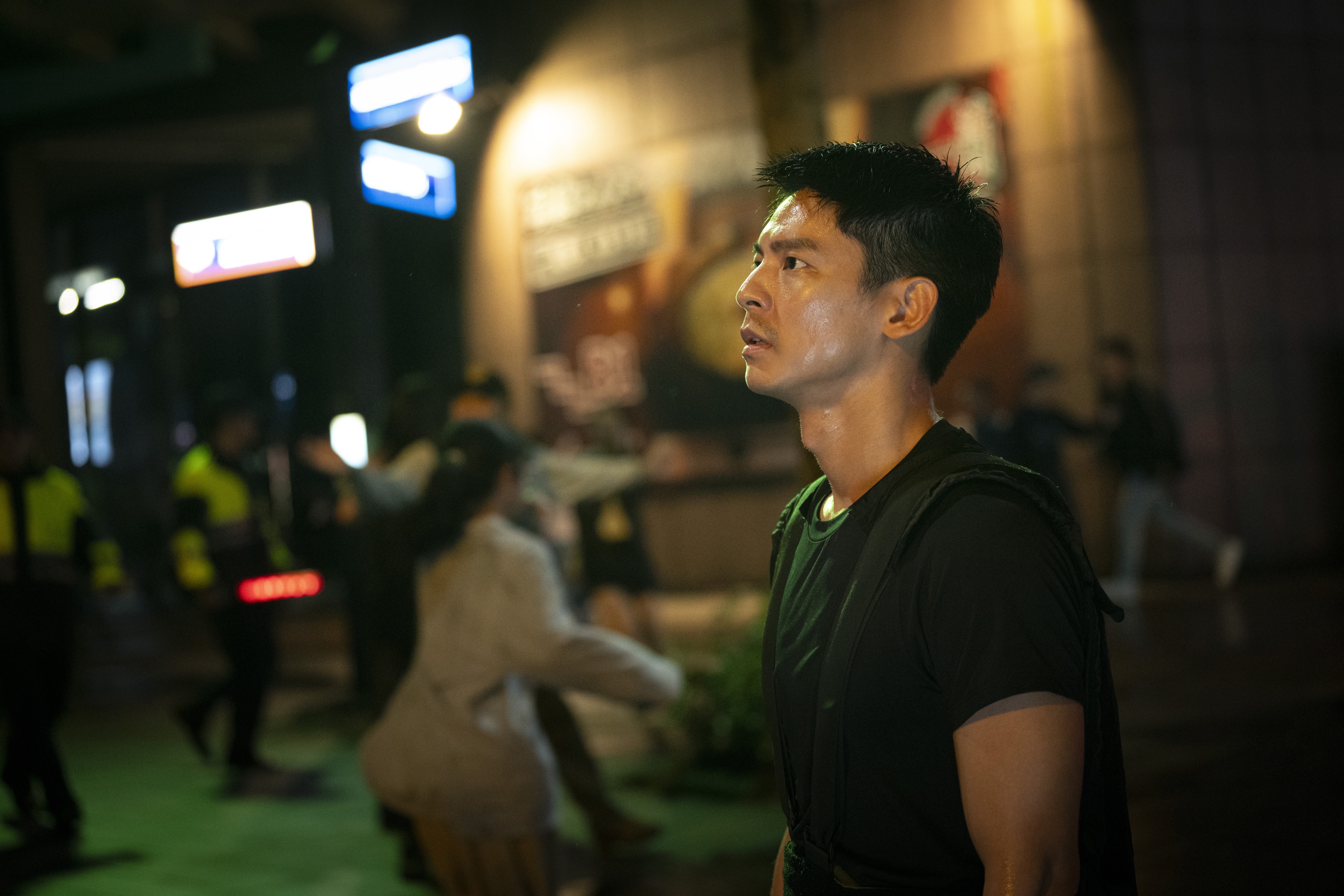 《96分鐘》上架Netflix後，衝上Netflix全球熱播電影榜第2名，更於54個國家與地區攻上排行榜前十名，同時締造「台灣作品電影日榜最高排行紀錄」、「最多國家電影日榜冠軍」與「最多國家前十名」等新紀錄。（華影國際提供）