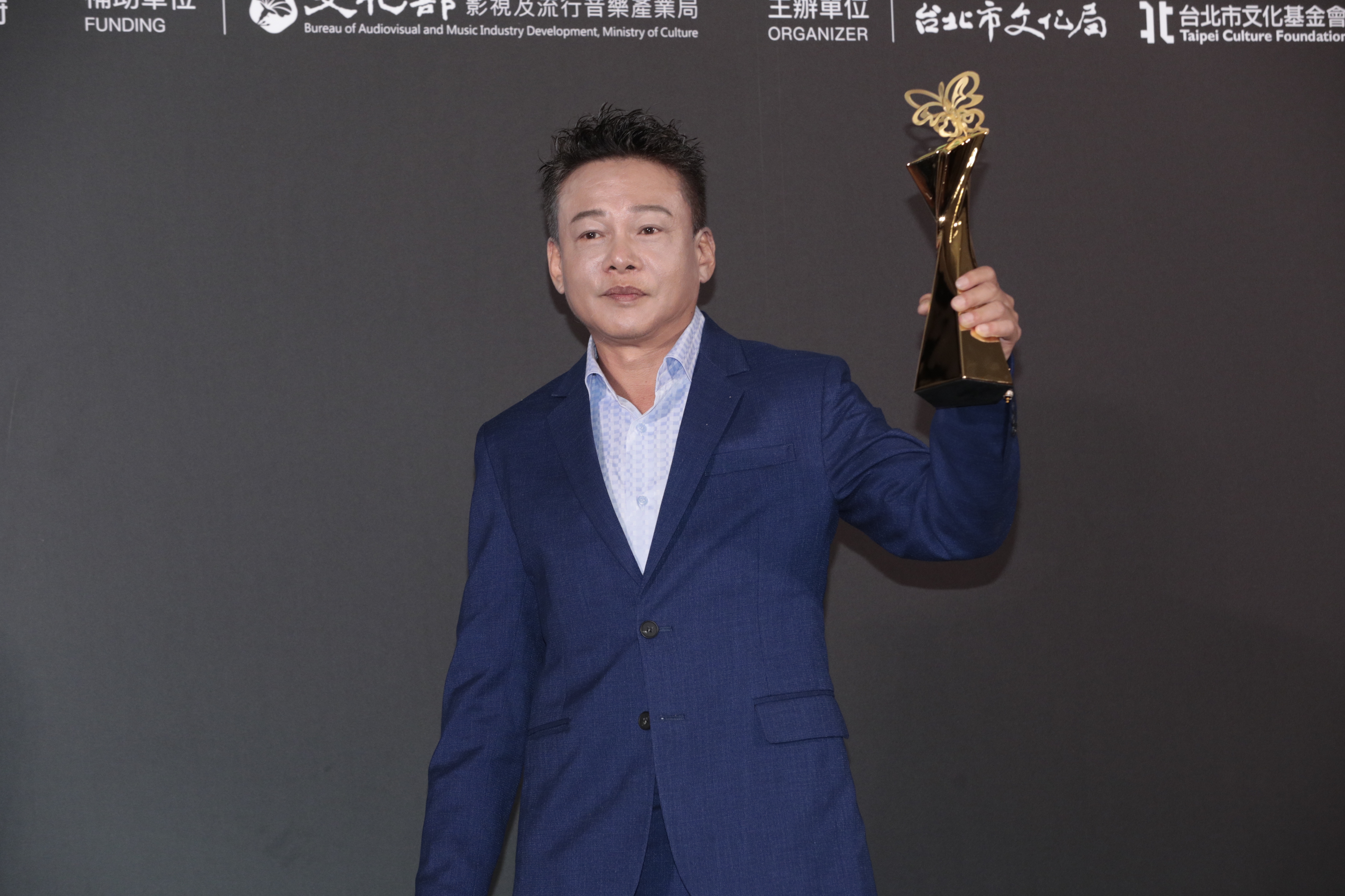 李康生說入圍很開心但不意外，「今天得獎很開心，也不意外。」但是不要找他吃海膽。