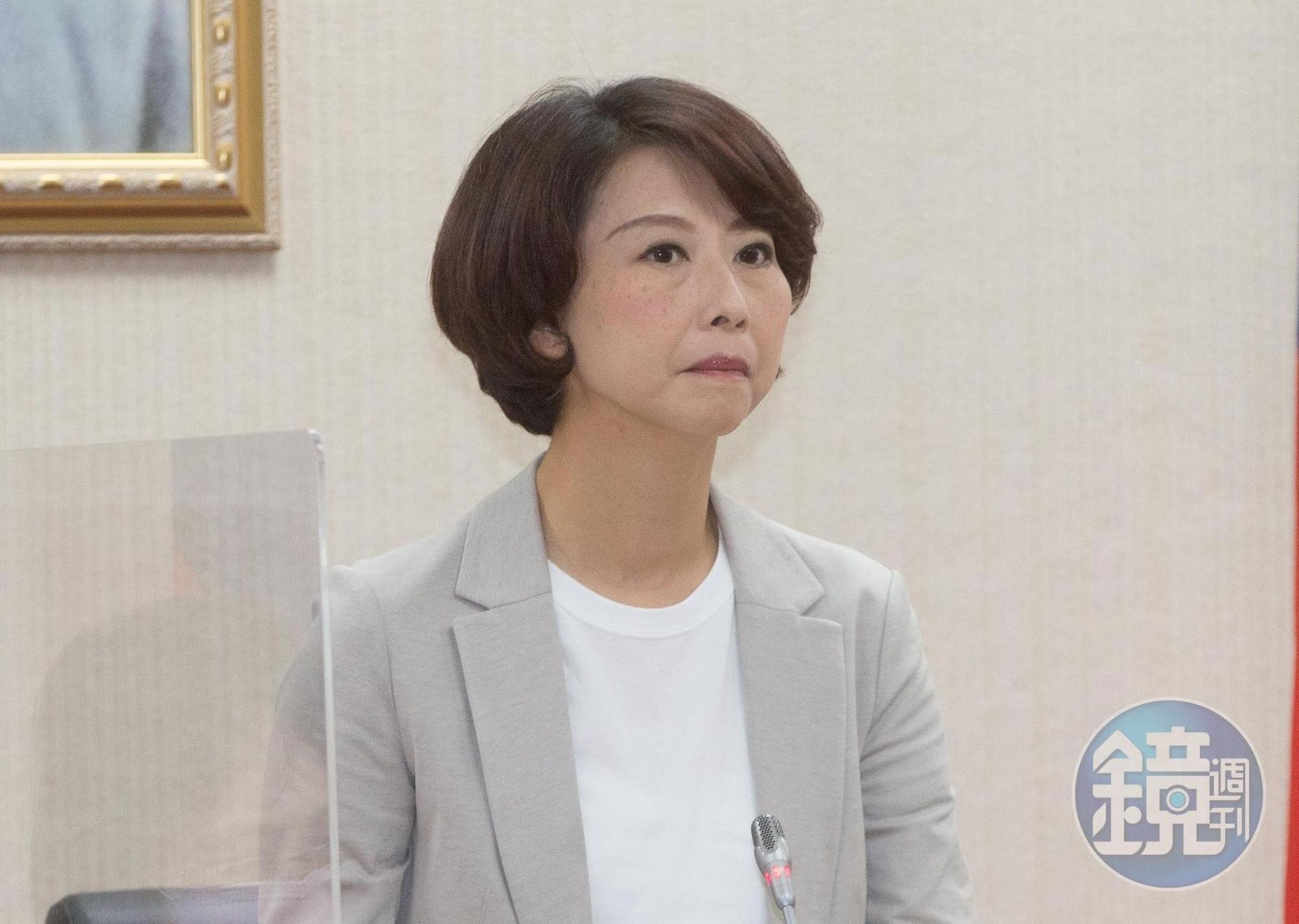 陳亭妃被指是立院質詢風暴的元凶。(本刊資料照)