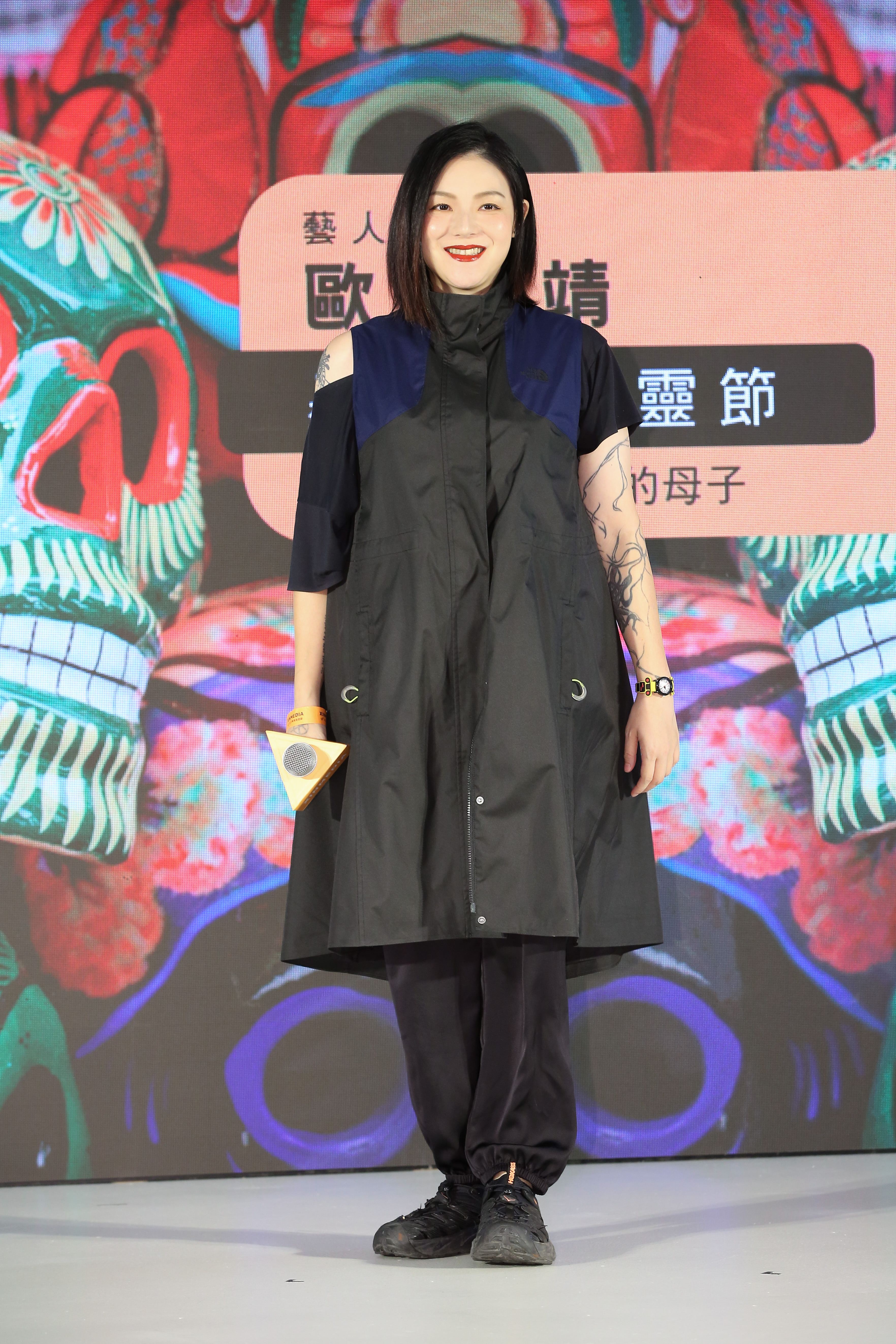 女星歐陽靖今出席「風格旅遊節」分享旅行心得。