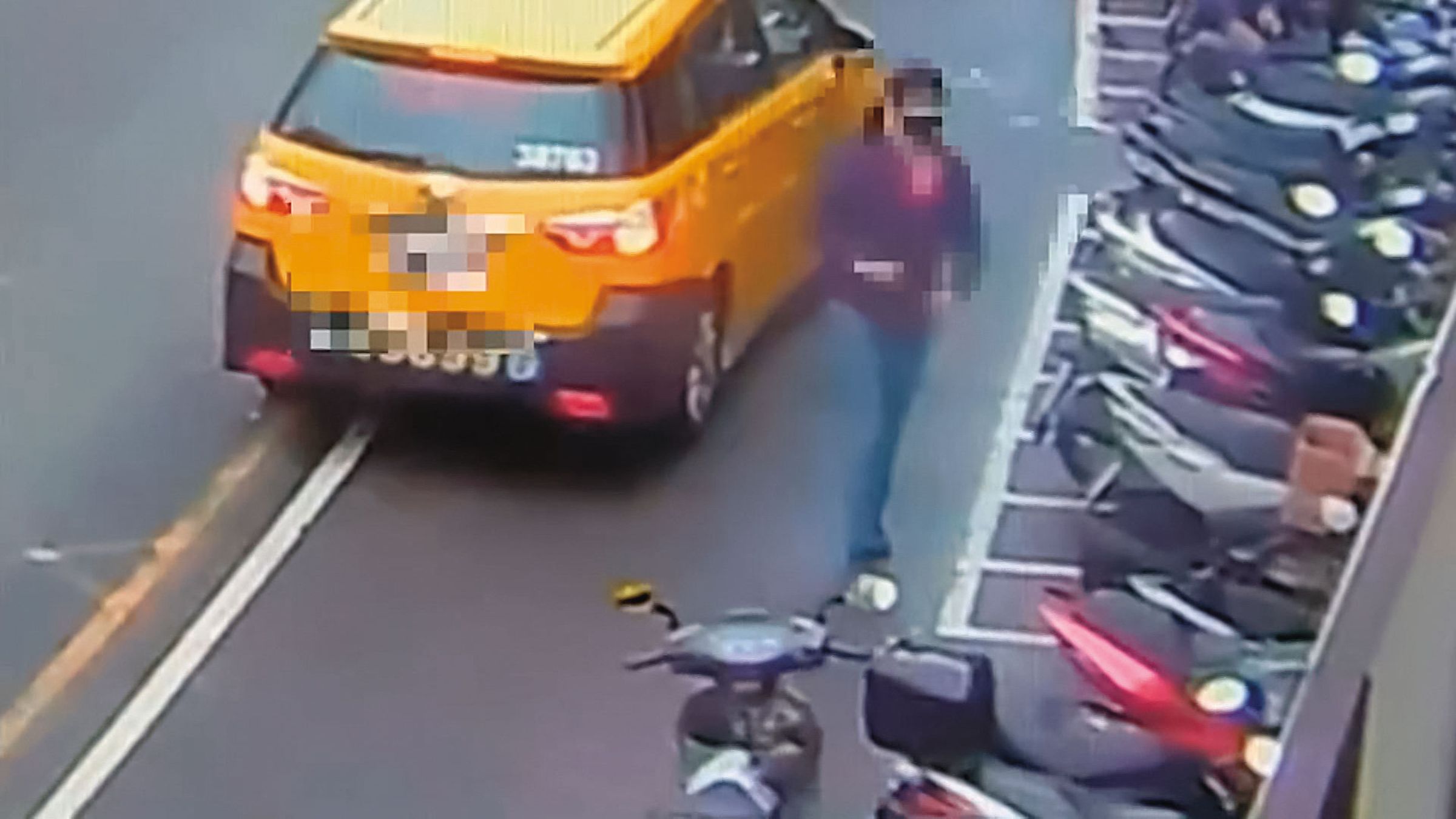 李男犯案後竟刻意變裝，還搭車前往北市林森北路買春。（翻攝畫面）
