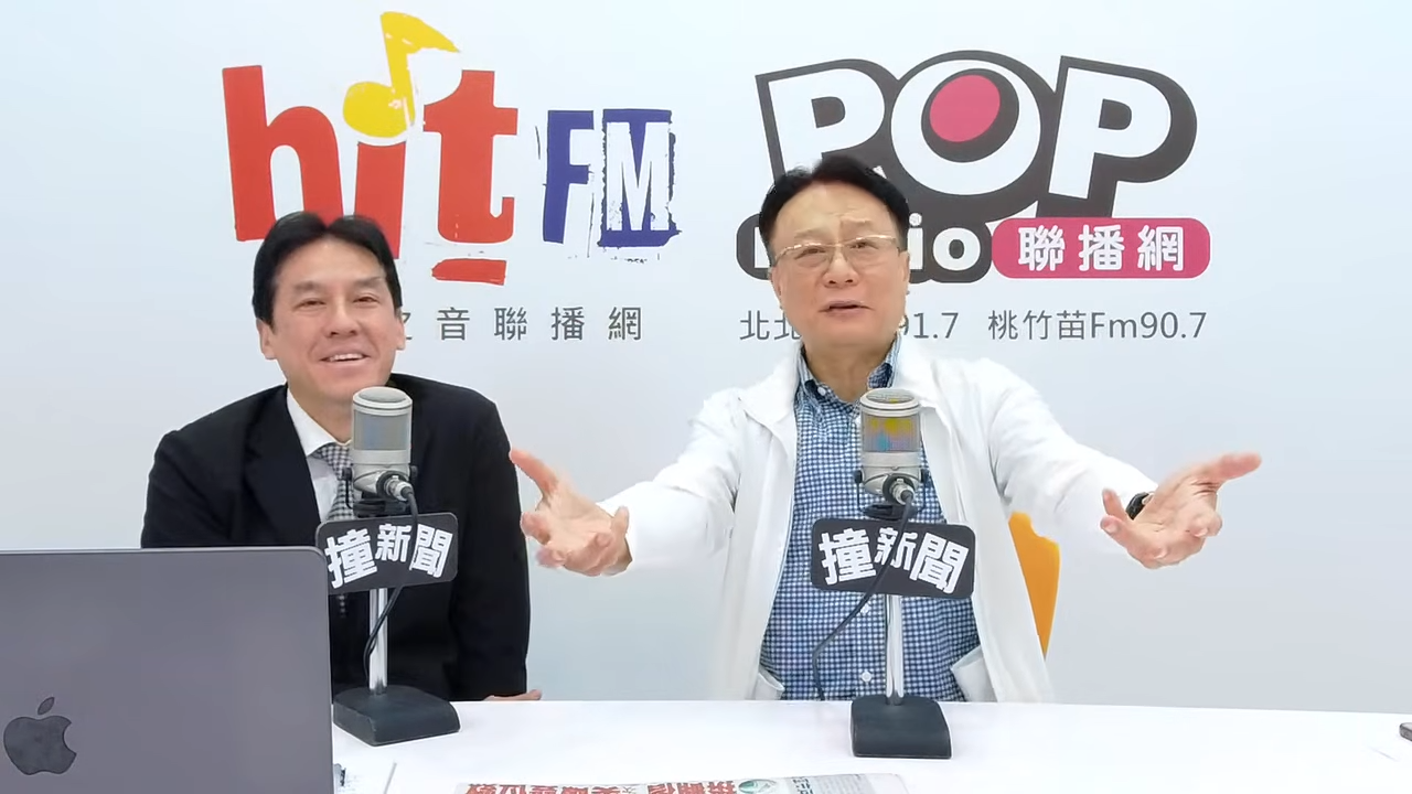 前彰化縣長卓伯源今接受黃暐瀚的廣播專訪時,坦言有人認為,現在的彰化選舉「已經是垃圾時間」。(翻攝自YouTube@POP Radio聯播網 官方頻道)