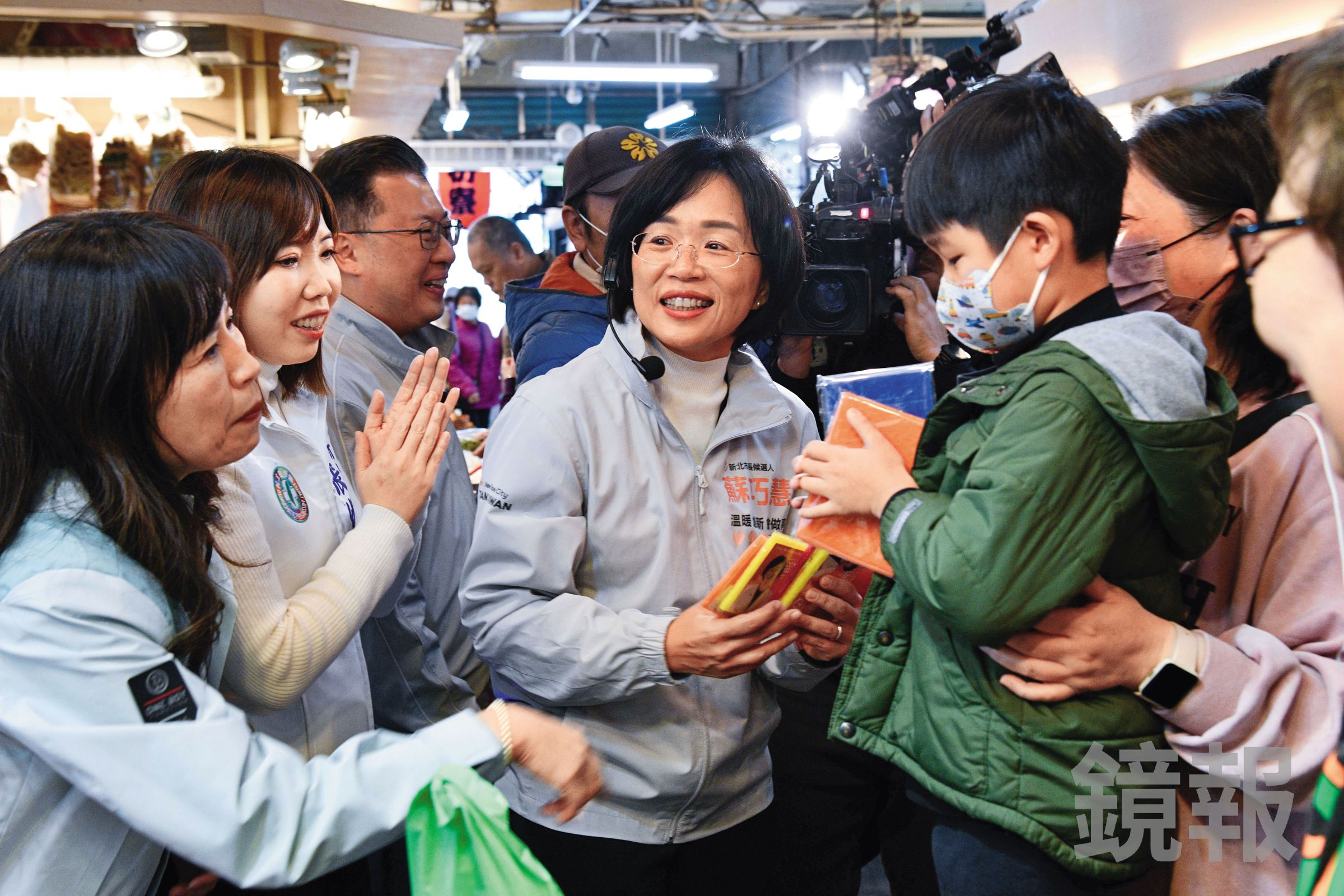 綠營對蘇巧慧參選新北市長選情審慎樂觀,未料賴清德主動提及新北轄內「核二」重啟議題,讓黨內憂心衝擊新北選情。(鏡報李智為)