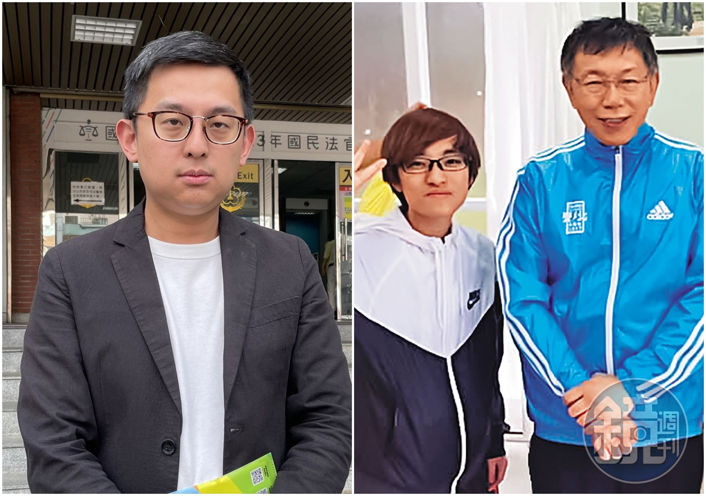 卓冠廷今於臉書po文,提到自己曾與柯文哲的貼身帳房許芷瑜在法庭上交手過。(翻攝自卓冠廷臉書/讀者提供)