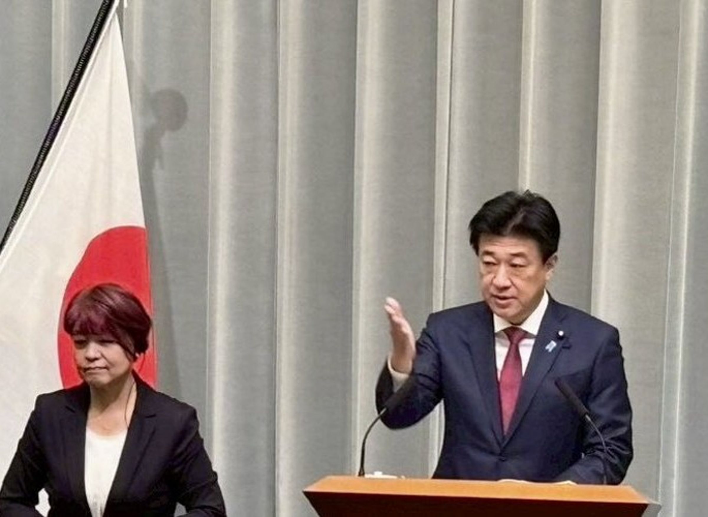 木原稔強調「沖繩是我國領土,這一點毫無任何疑問。」(翻攝自X@kihara_minoru)