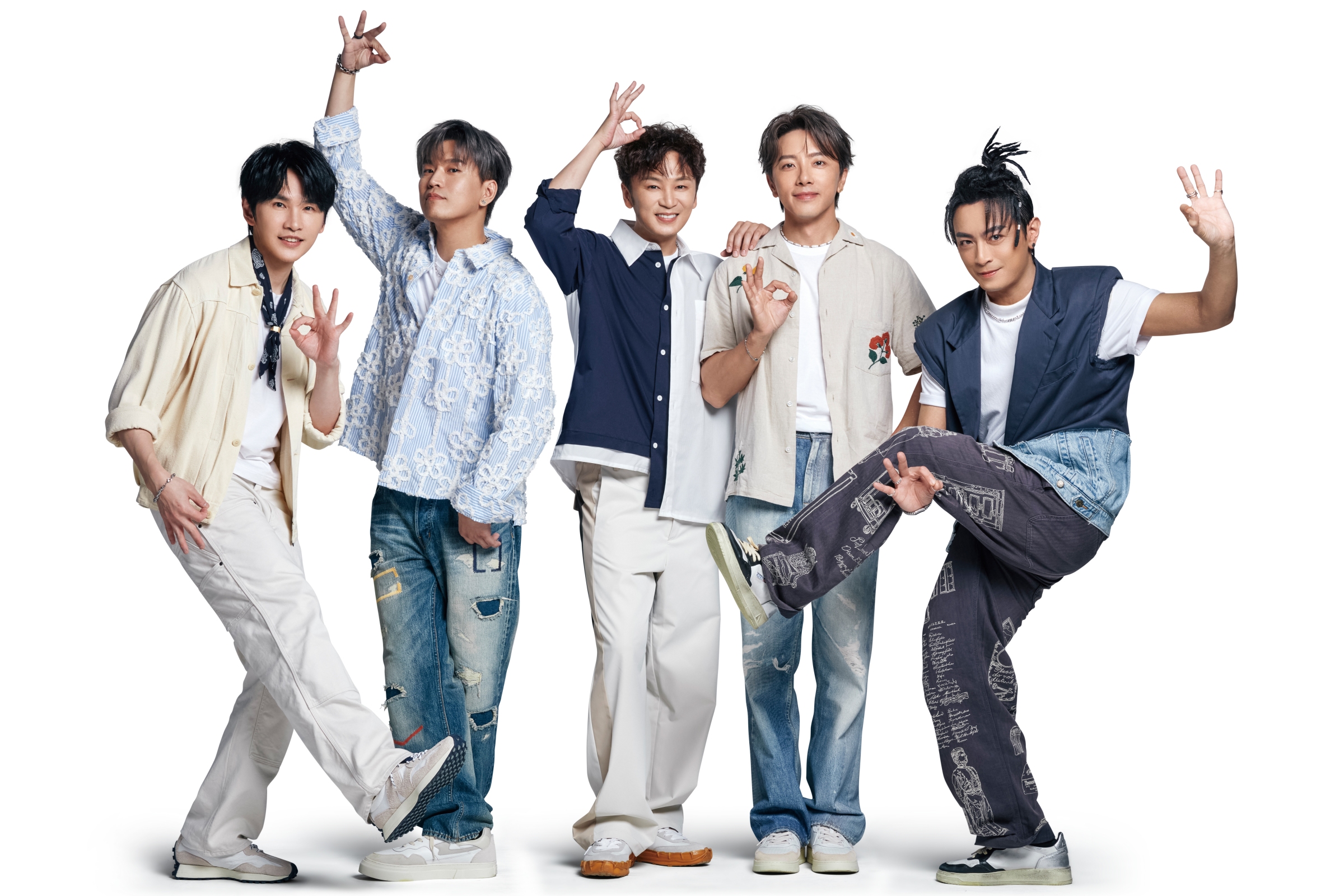 Energy再任「全支付」代言人，推333手勢舞。（相信音樂提供）