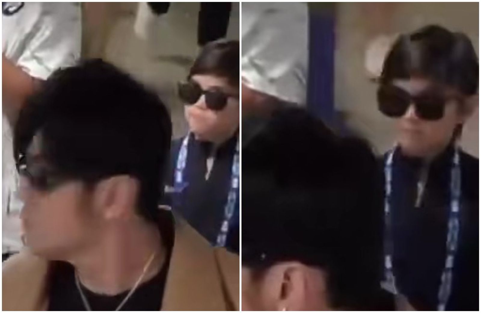 Romeo被誇長得像媽媽。（翻攝畫面）