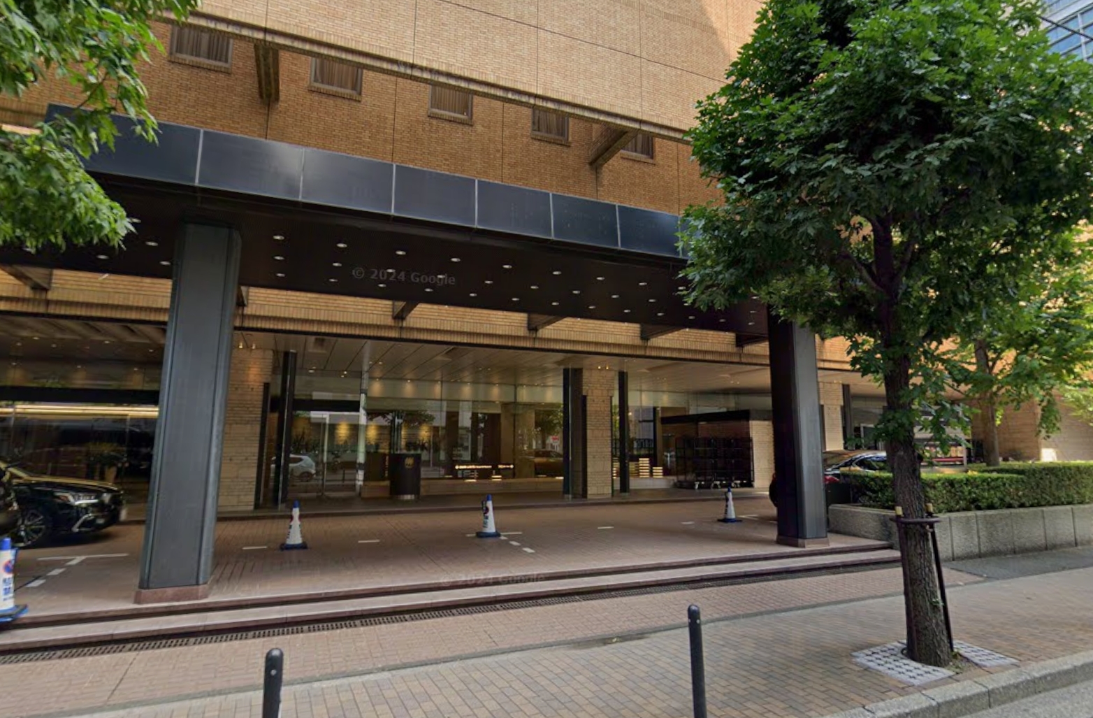 東京巨蛋附近走路約10分鐘距離的飯店今晨疑似發生火警，不少來幫台灣應援的球迷緊急疏散。（示意圖，翻攝自Google Maps）