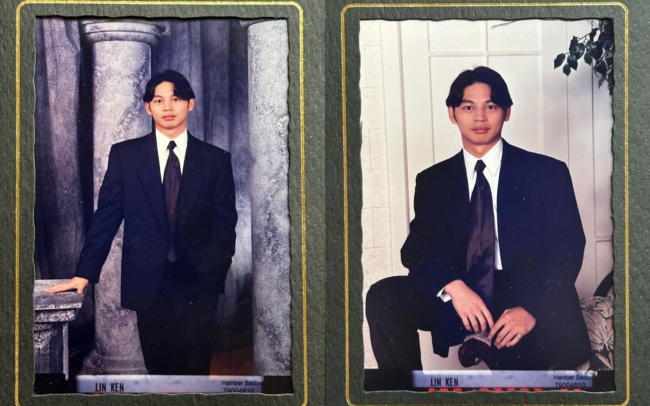 阿Ken曬大學照，絕對不是AI生成。（翻攝自阿Ken IG）