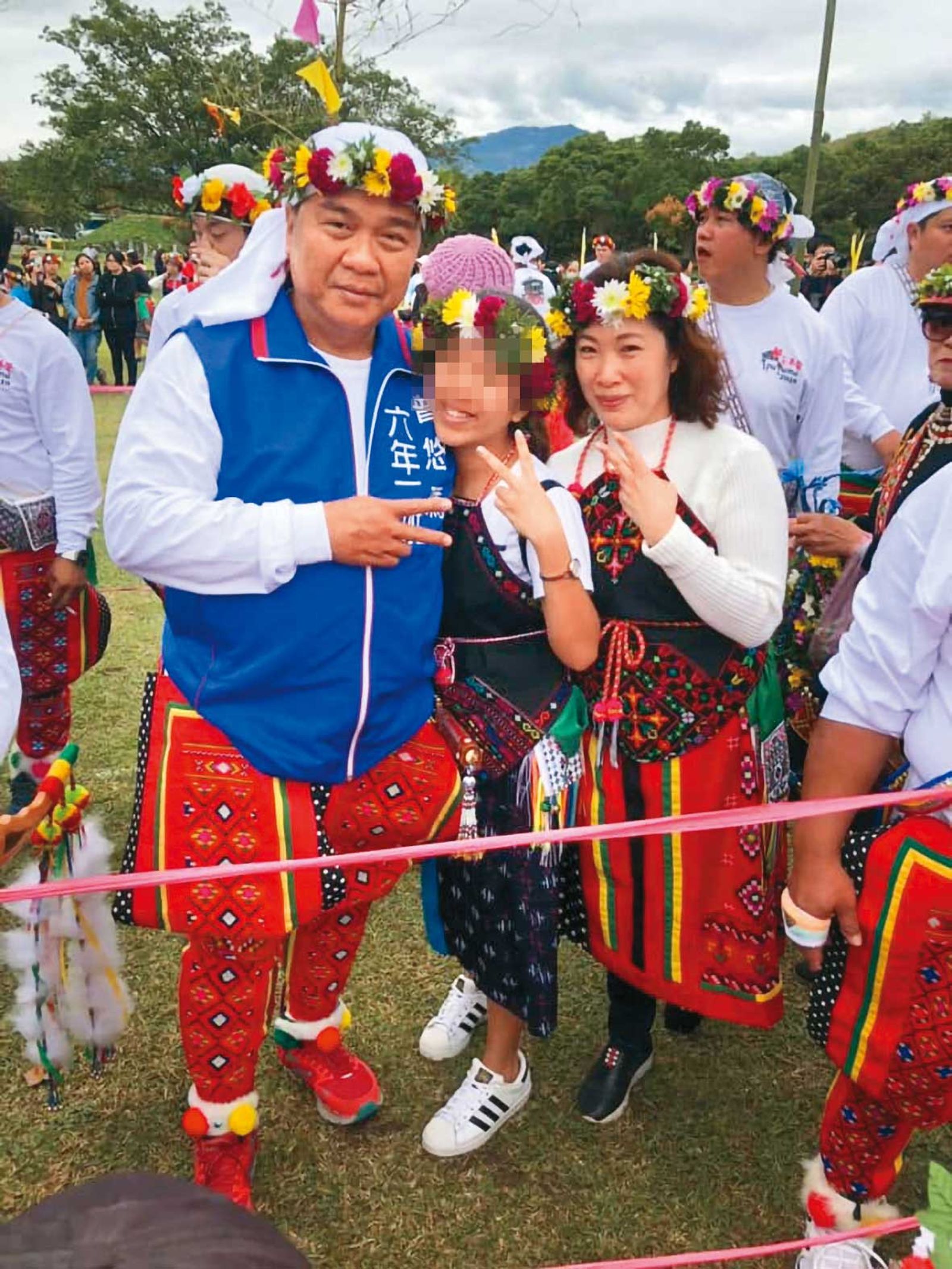 吳秀華是台東南王部落的媳婦。（翻攝吳秀華臉書）