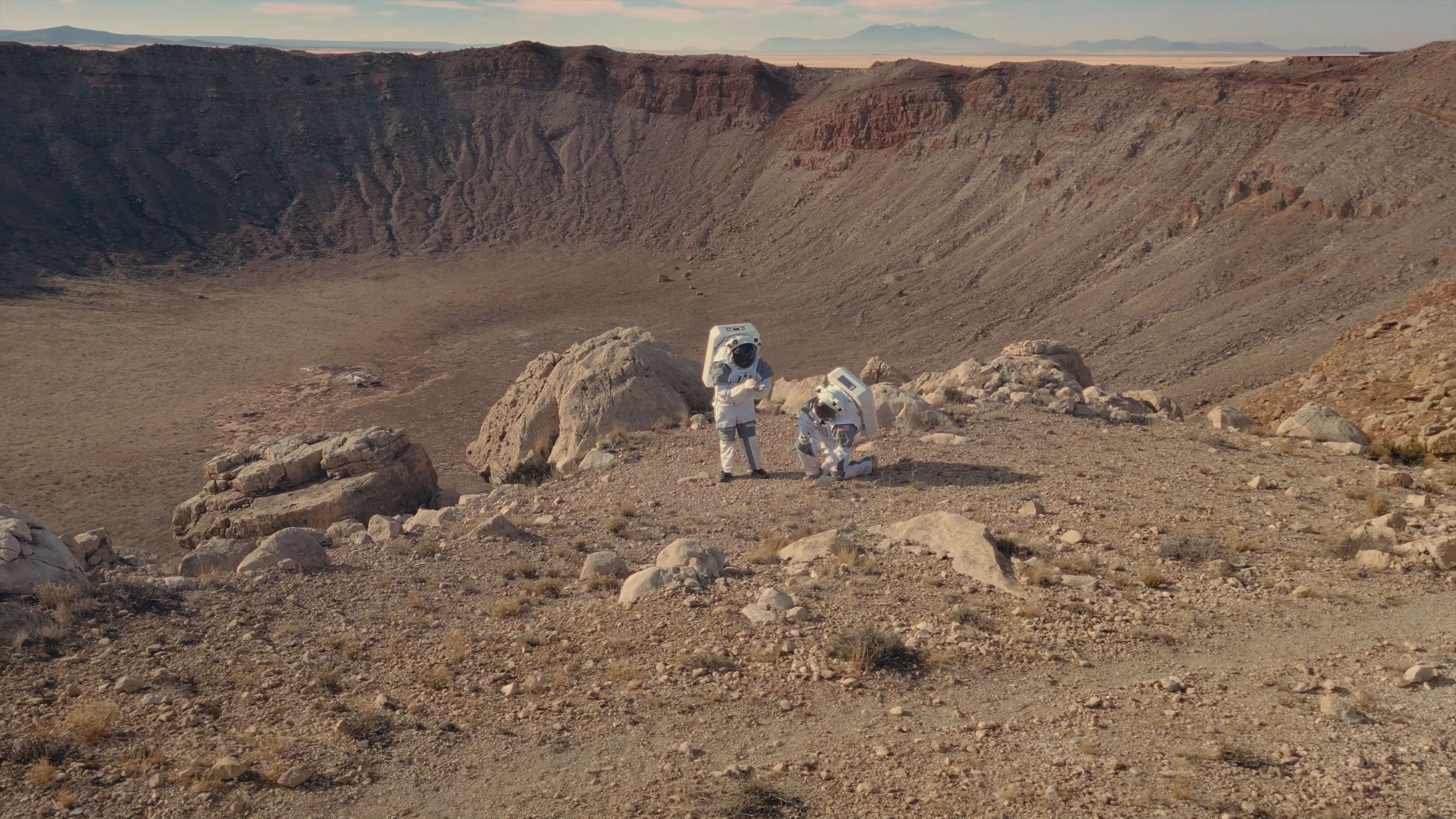 紀錄片《重返月球：太空新世紀》直擊阿提米絲登月任務。（公視提供）