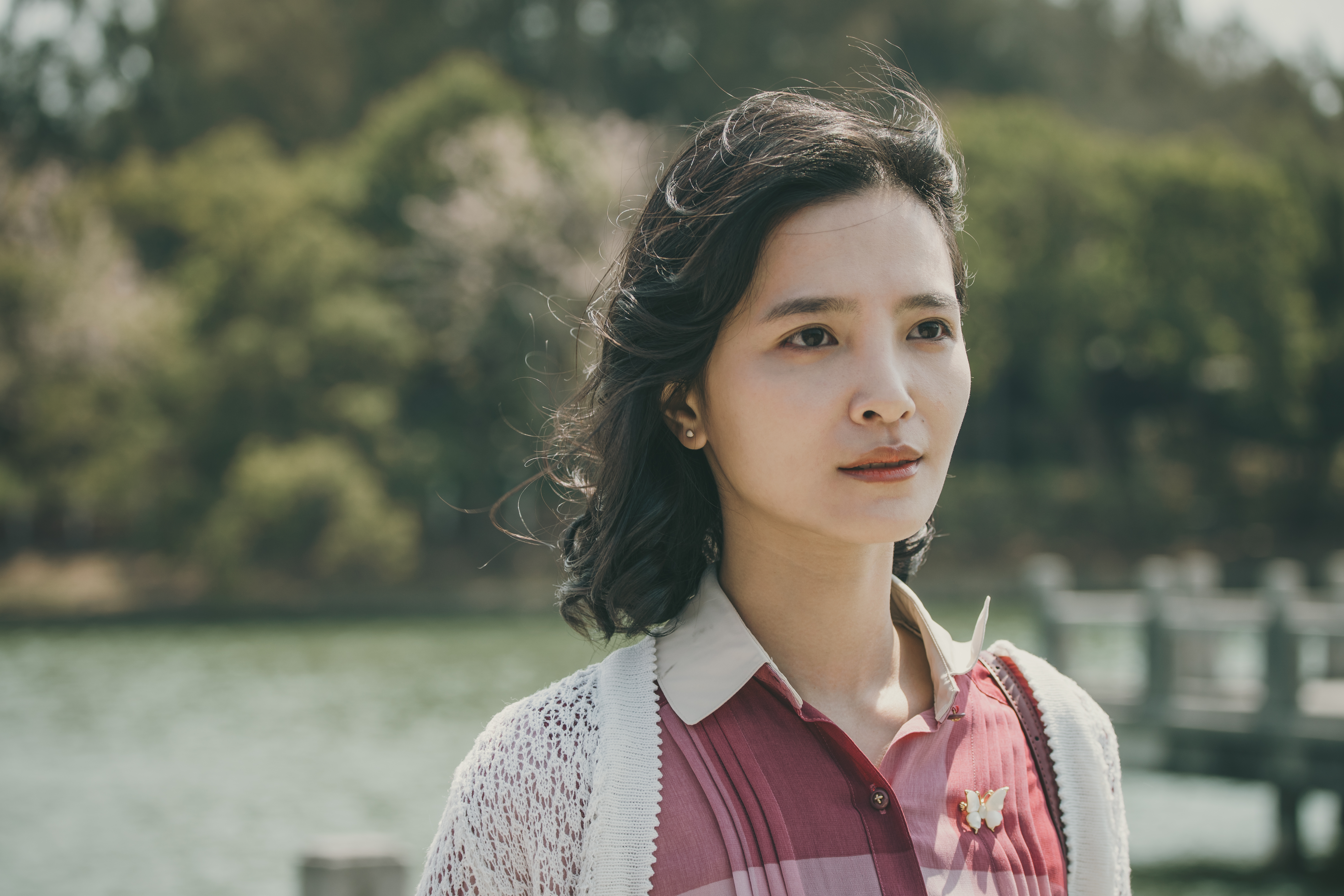 吳子霏在《鹽水大飯店》飾演的女主角阿純。（公視台語台）