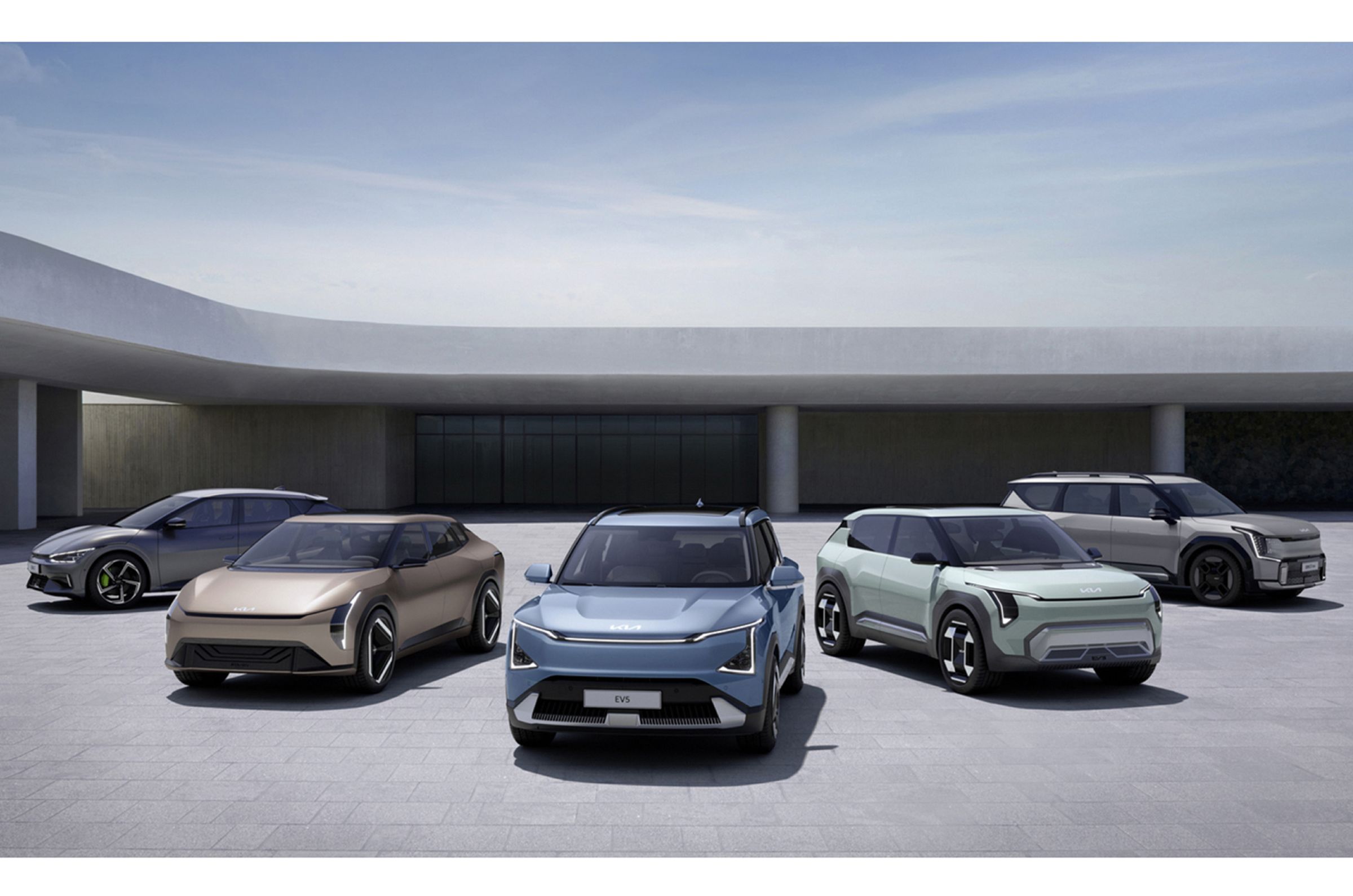 Kia EV Day首度移師台灣,The Kia EV3、EV5與概念車The Kia Concept EV4、The Kia Concept PV5亮相。
