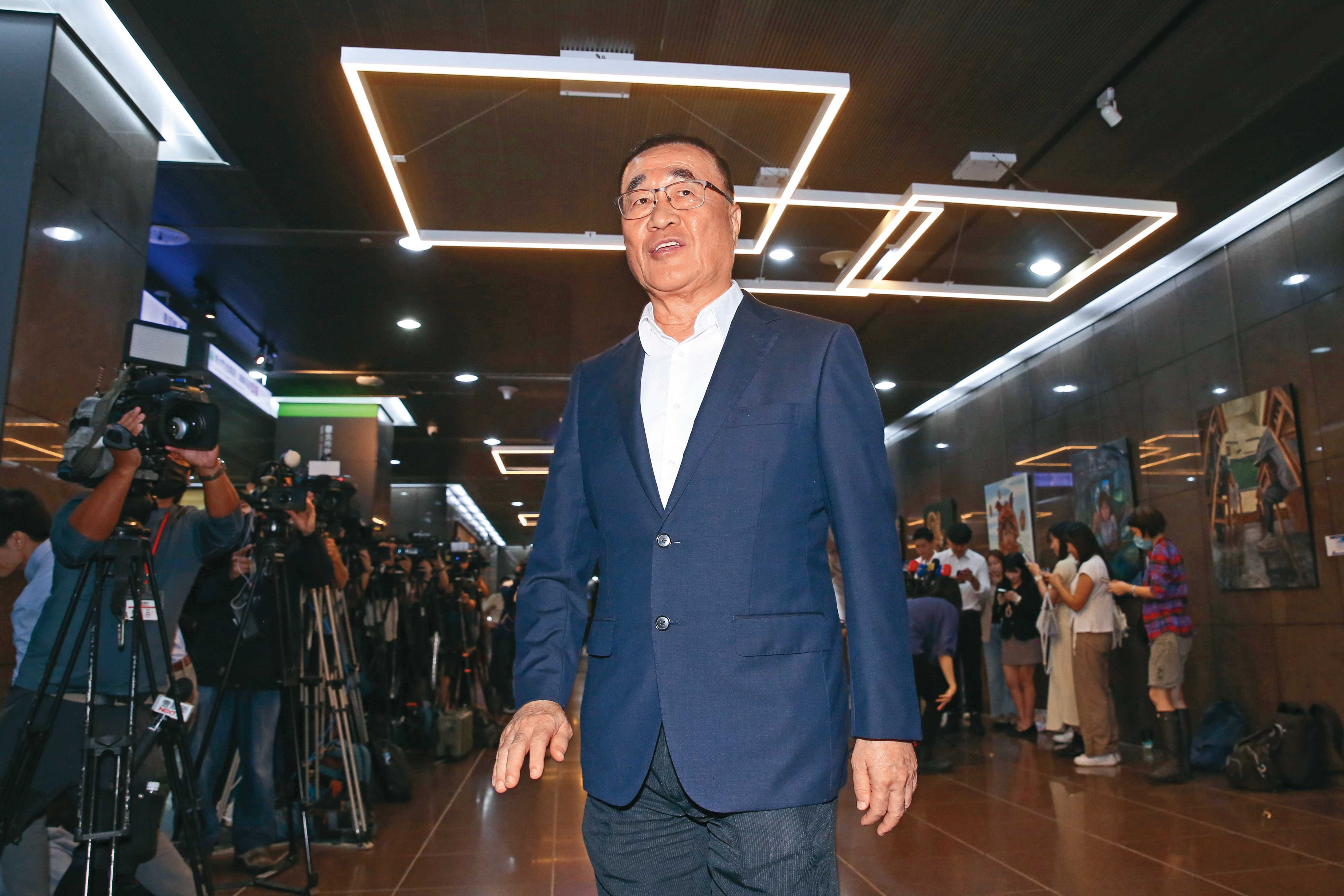 台北市副市長李四川宣布2月底請辭。（鏡報董孟航）