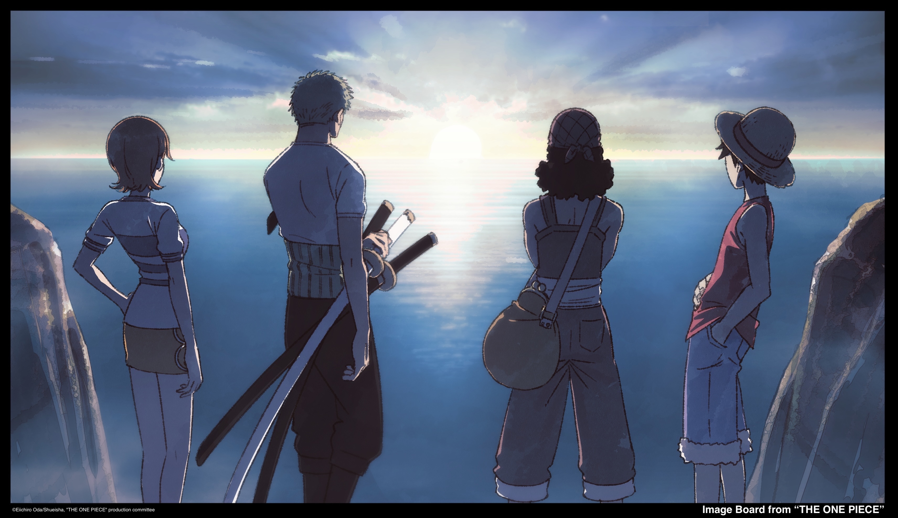 全新製作動畫《THE ONE PIECE》。請回原版製作動畫的WIT Studio，以全新技術繪製。（Netflix提供）