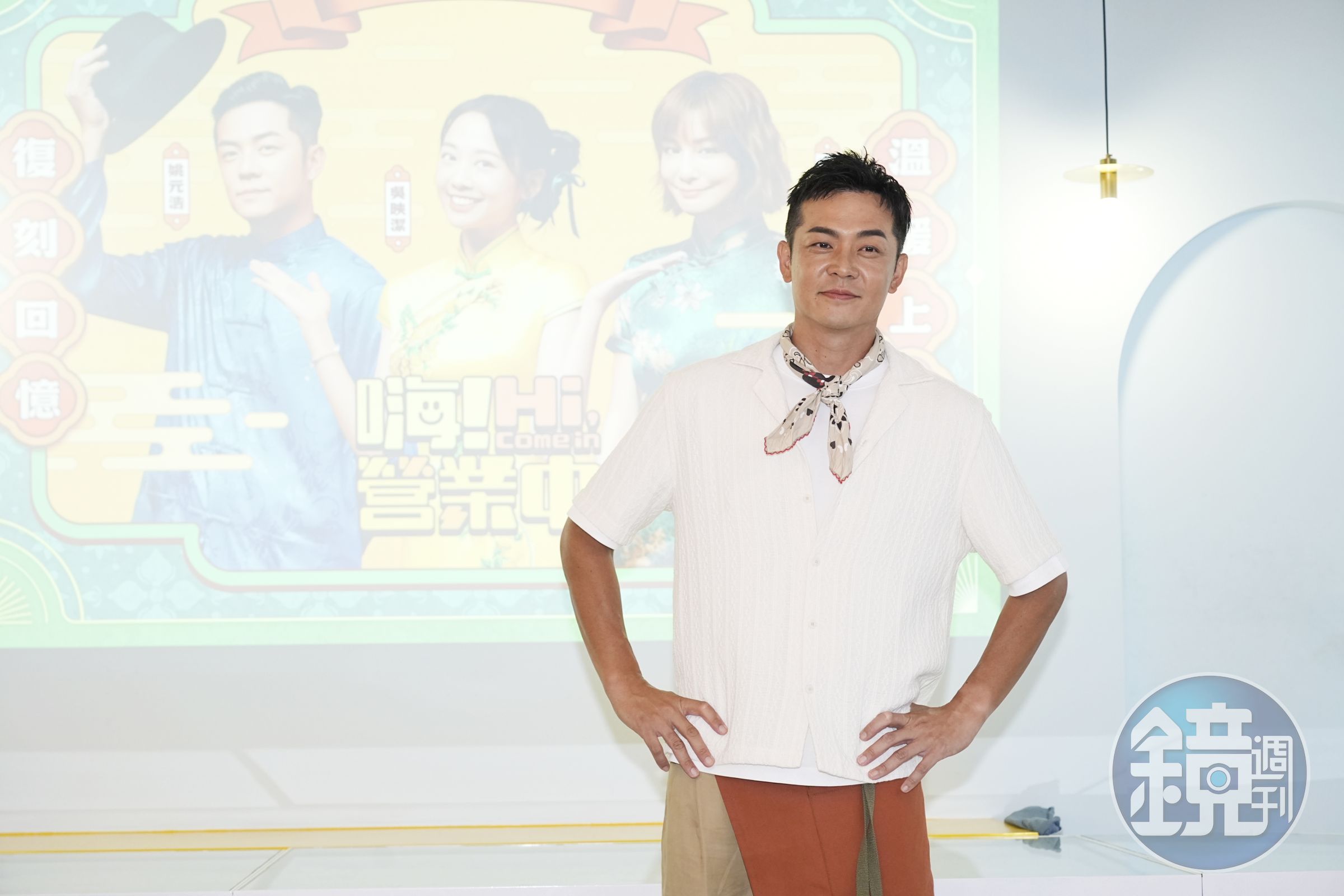 姚元浩沒當兵成為記者會焦點。
